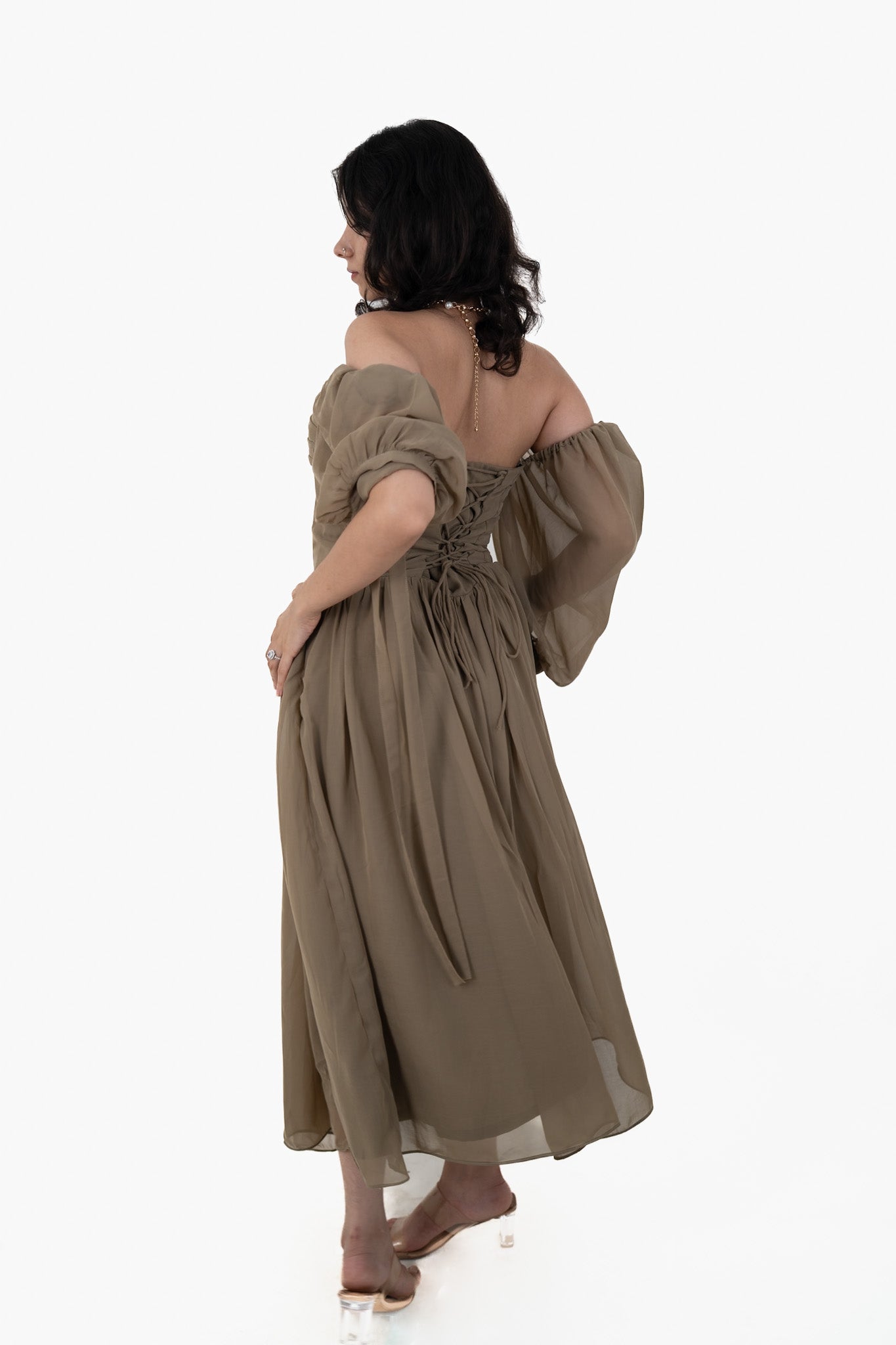 Georgia Khaki Maxi