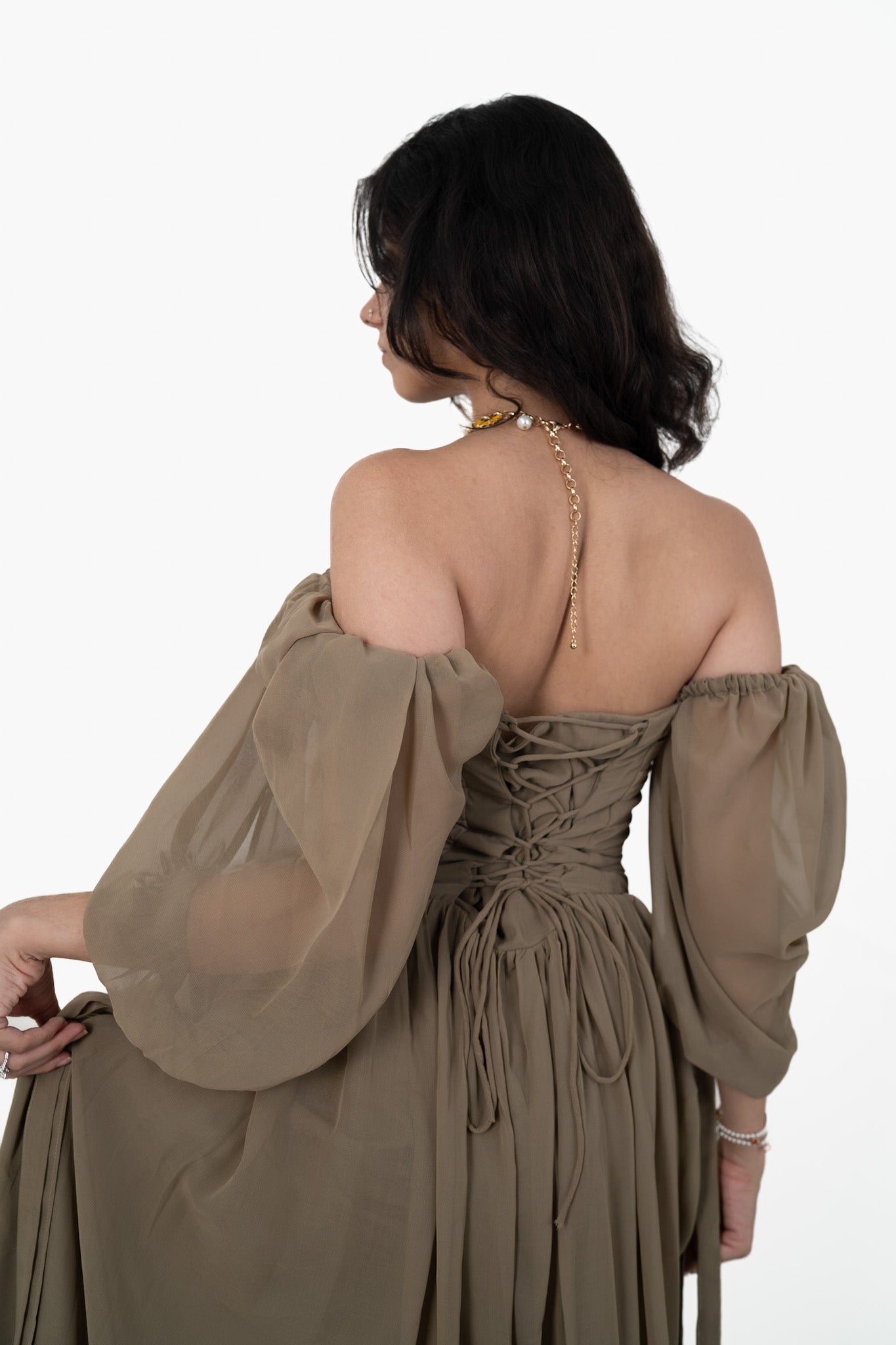 Georgia Khaki Maxi