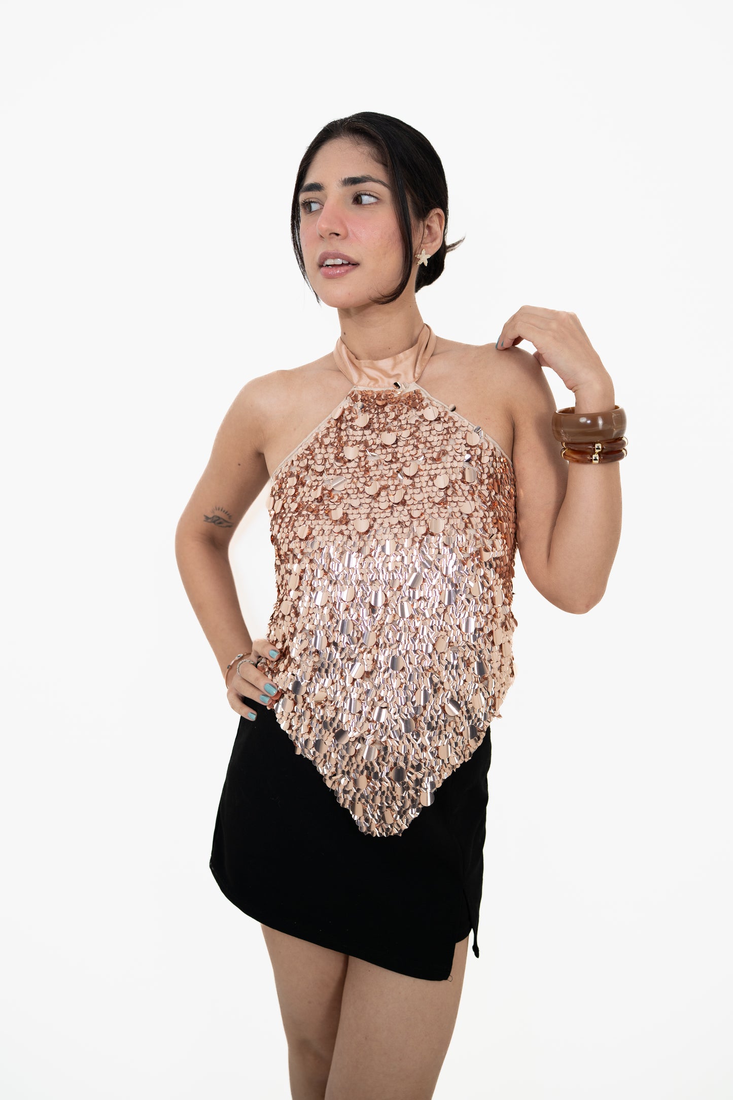 Mirage Rose Gold Top