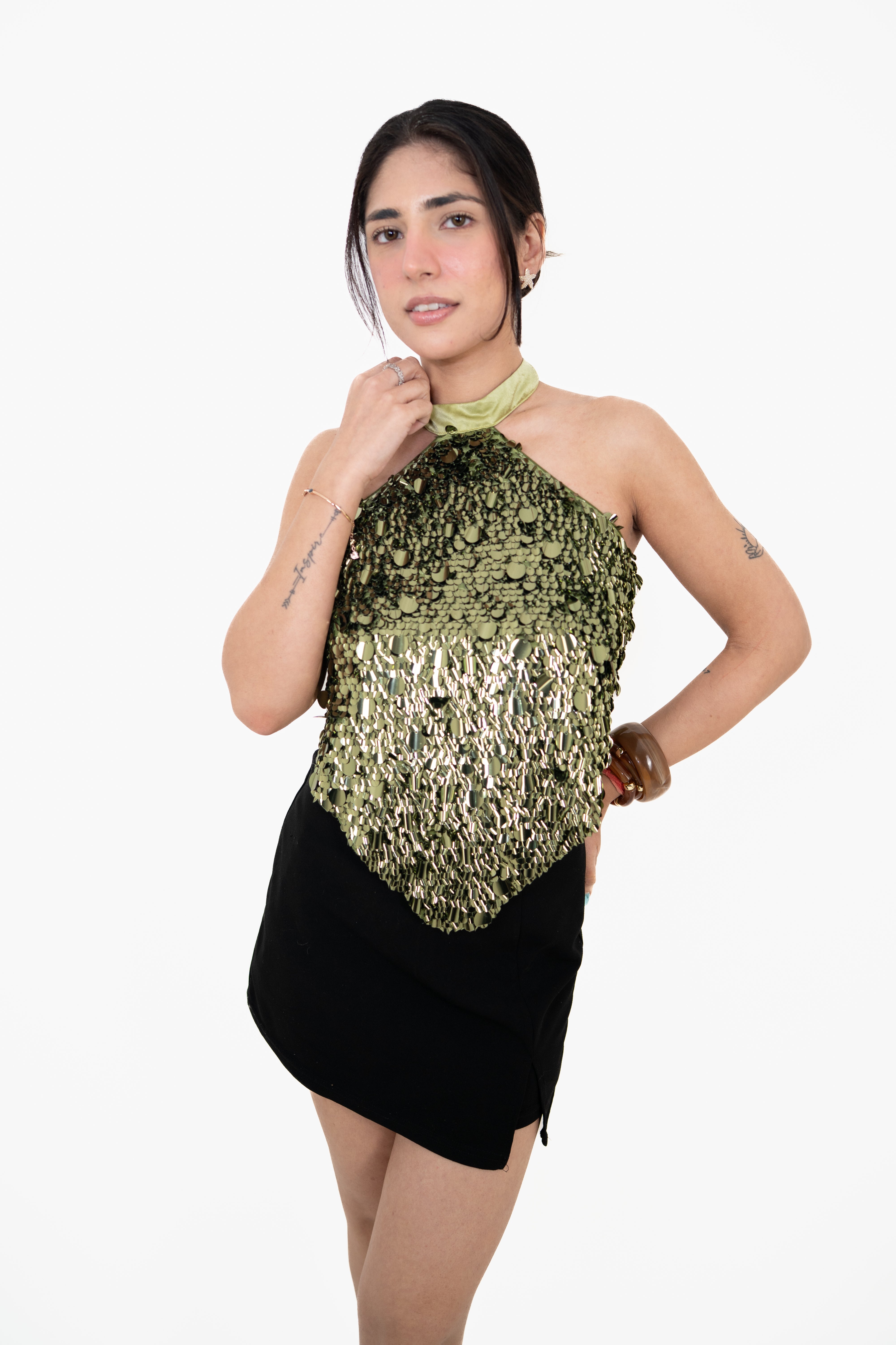 Mirage Green Top