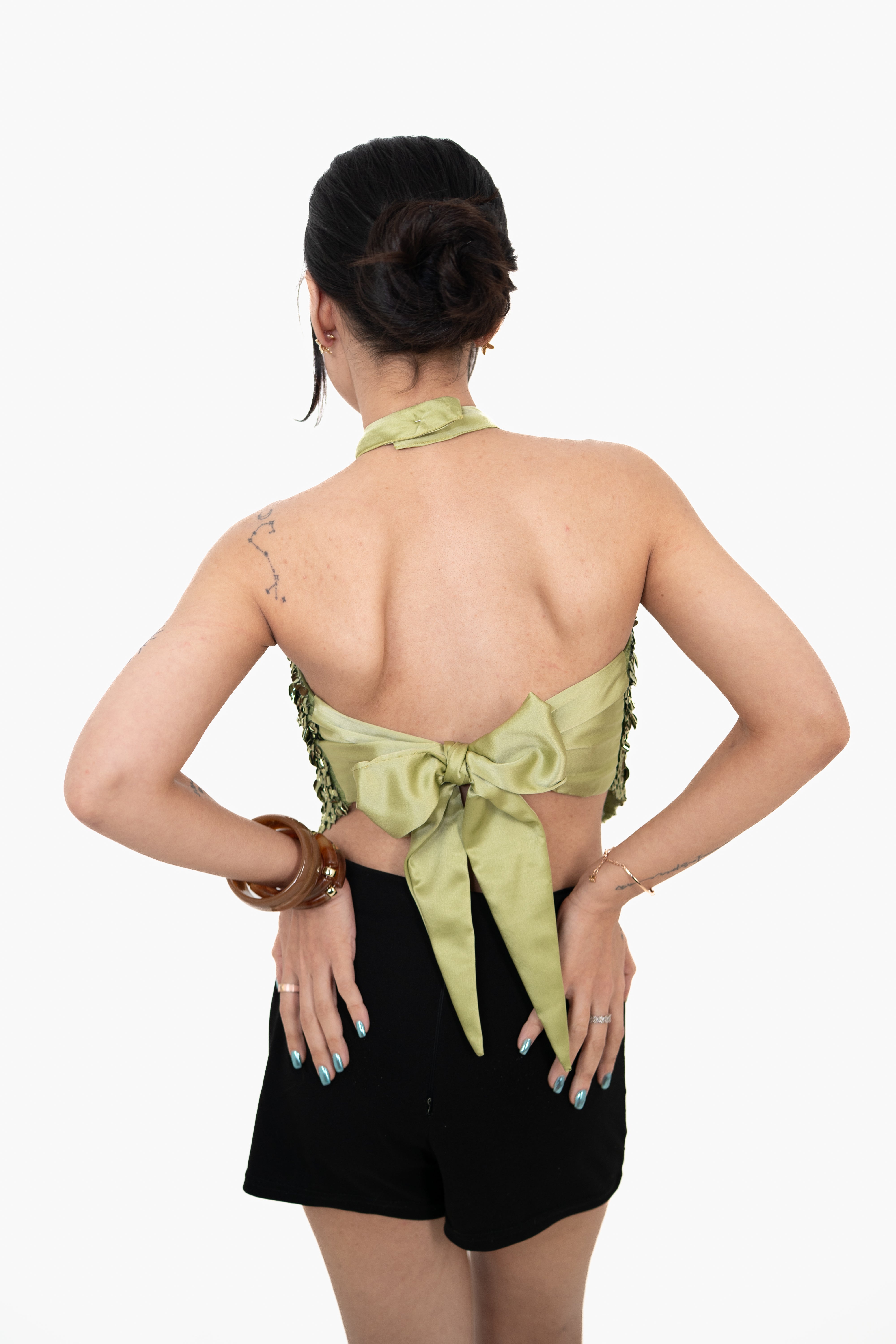 Mirage Green Top