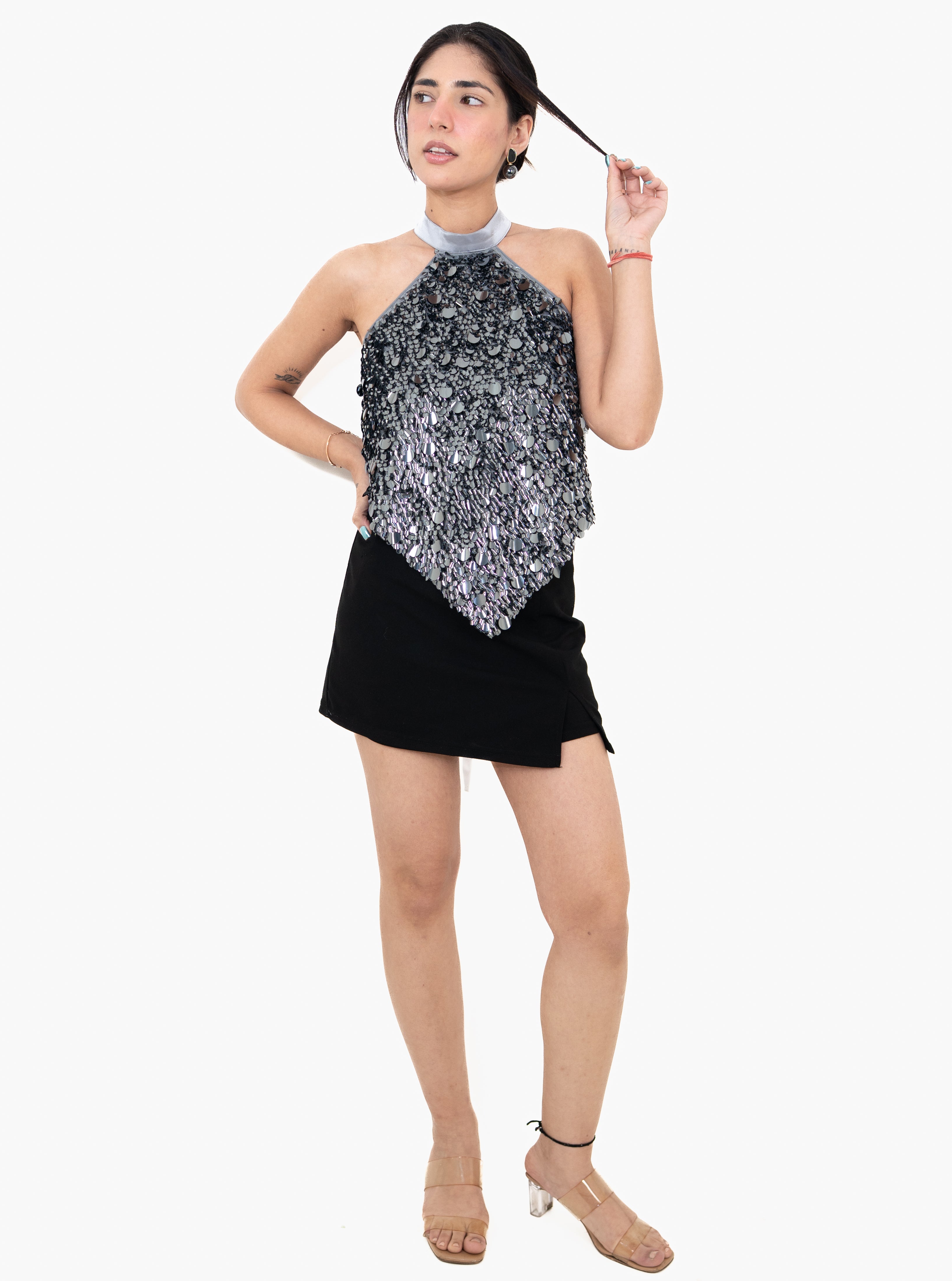 Mirage Gray Top