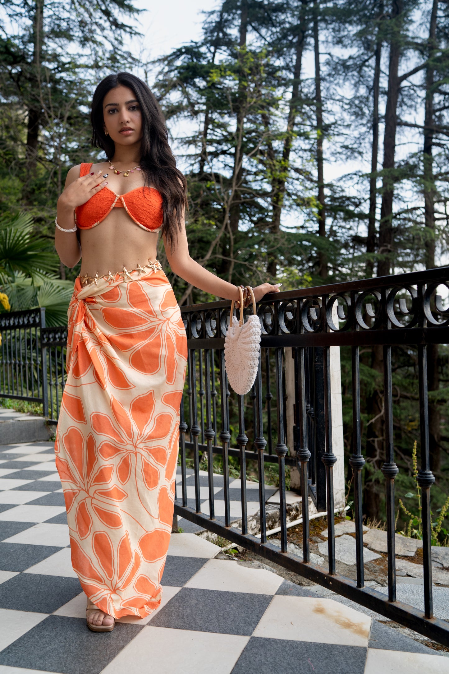 Loraine Draped Skirt
