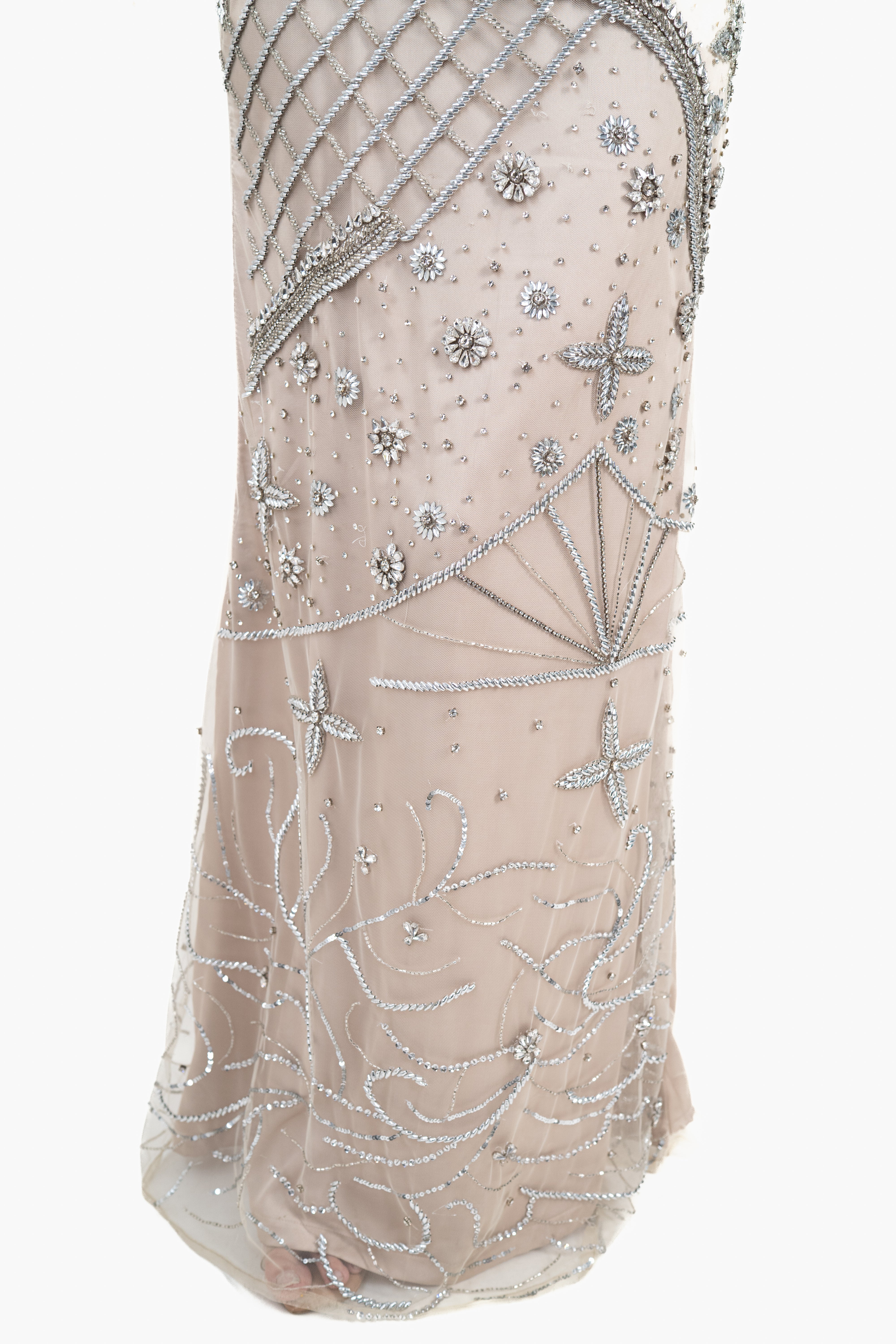 Beige Everglow Dress