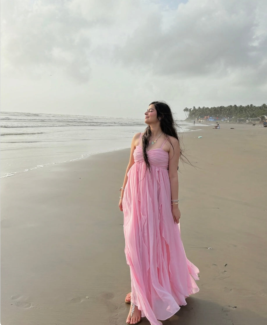 Pink Mimosa Maxi
