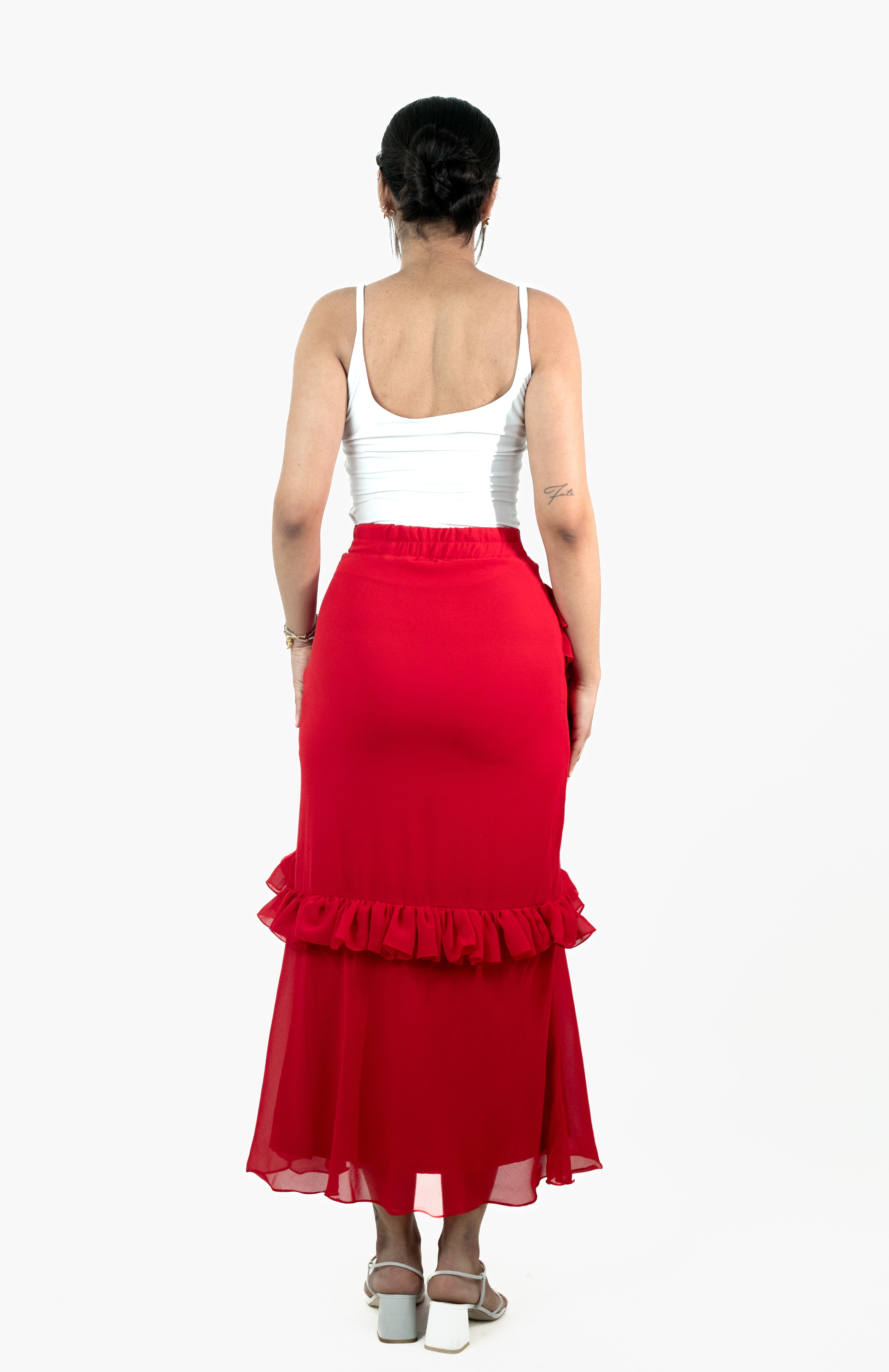 Red Koi Skirt