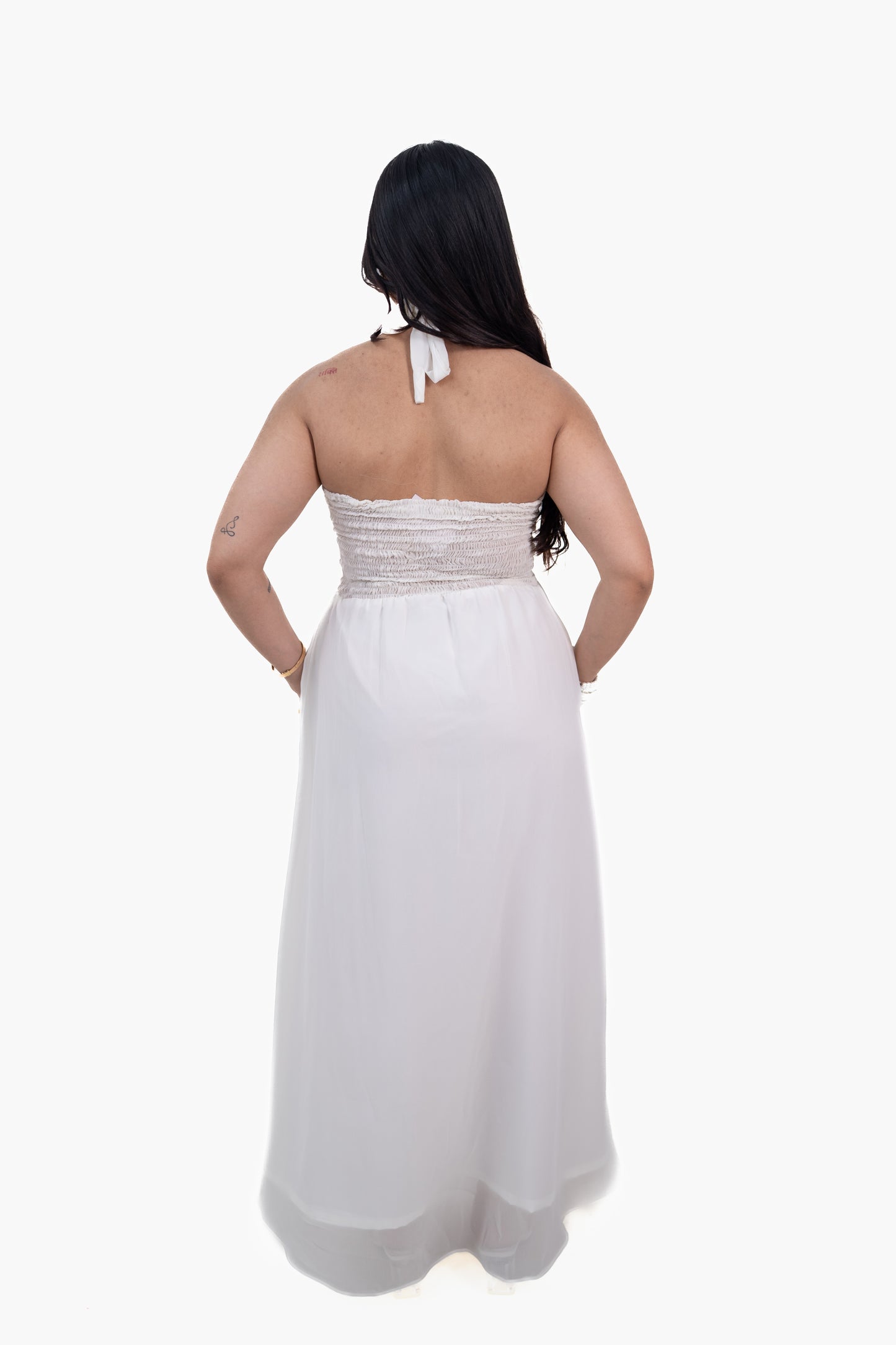 White Scarlet Maxi