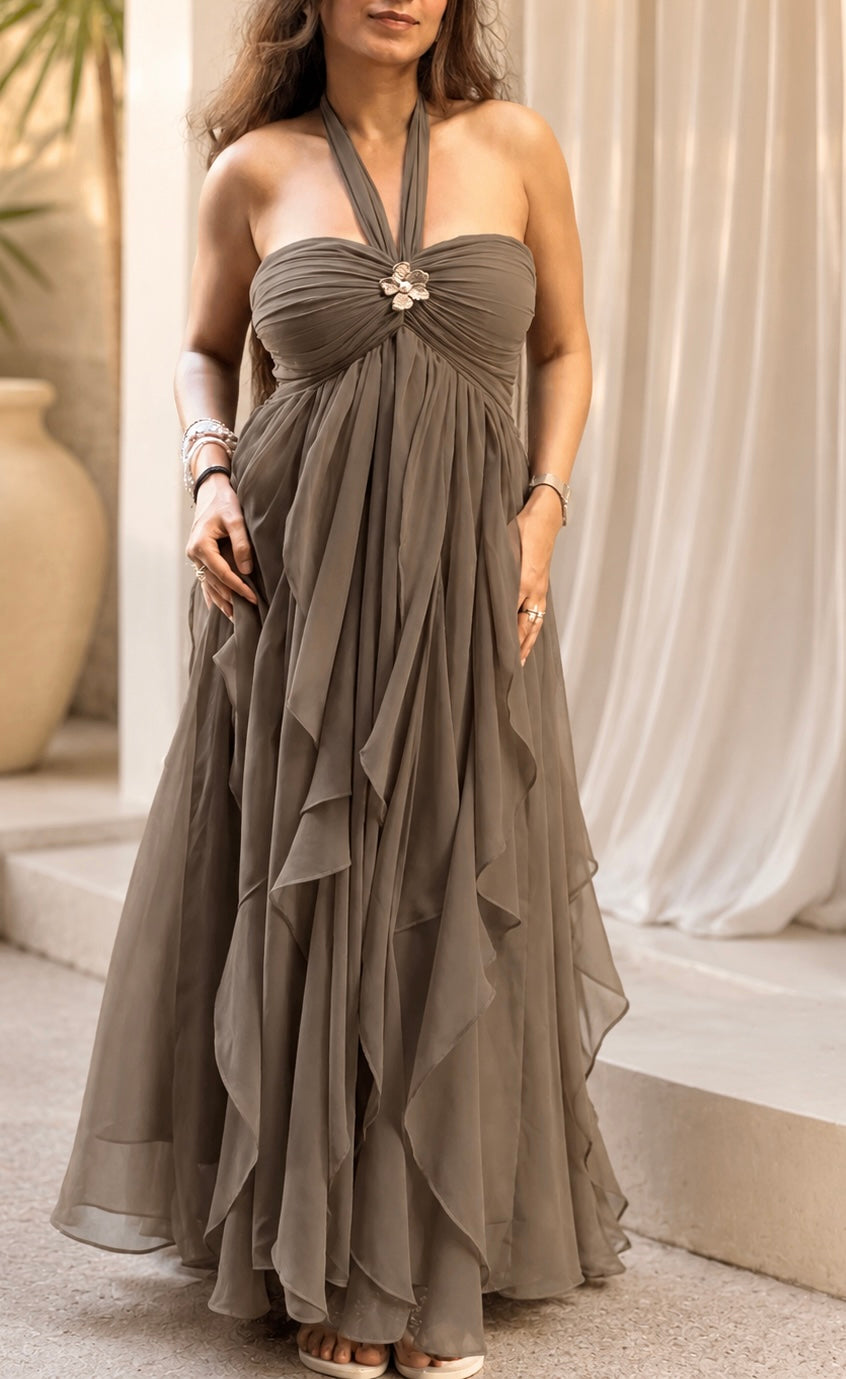 Mauve Scarlet Maxi