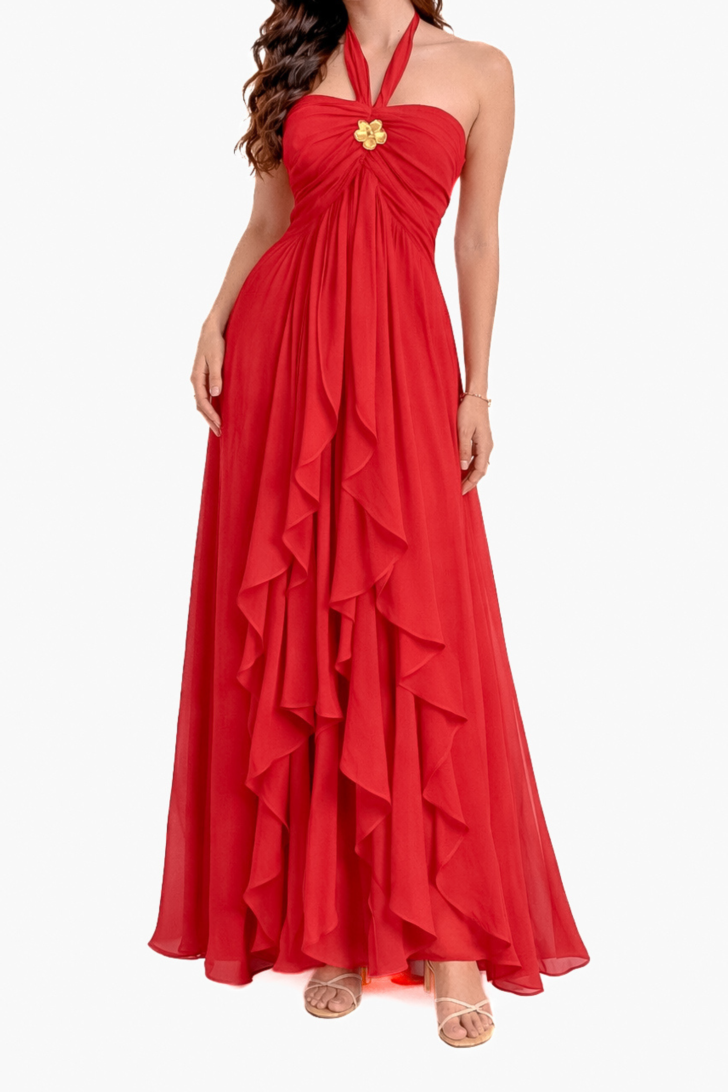 Red Scarlet Maxi