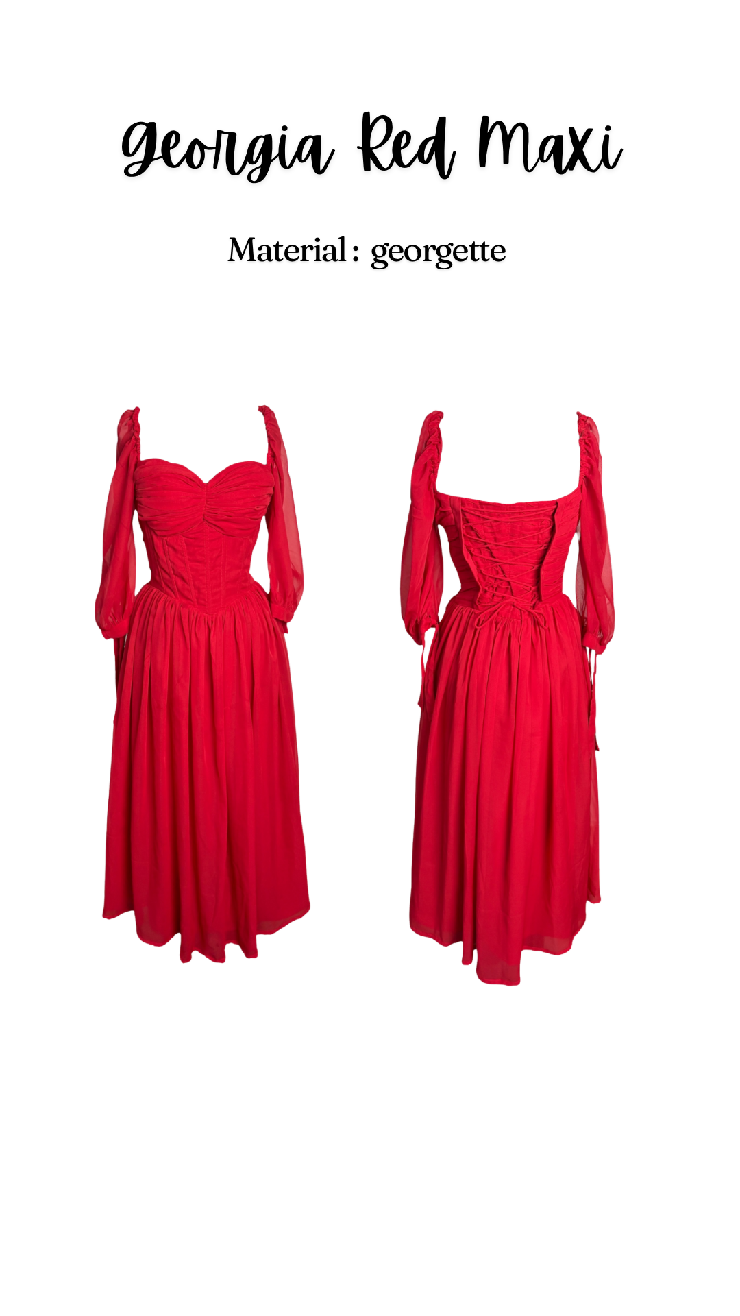 Georgia Red Maxi