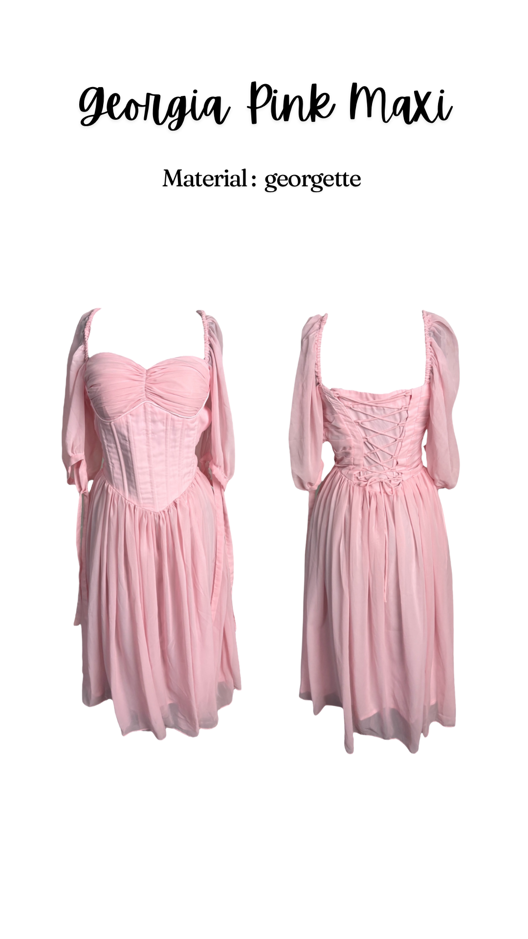 Georgia Pink Maxi