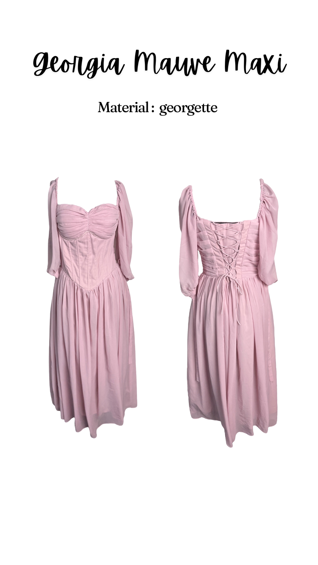 Georgia Mauve Maxi