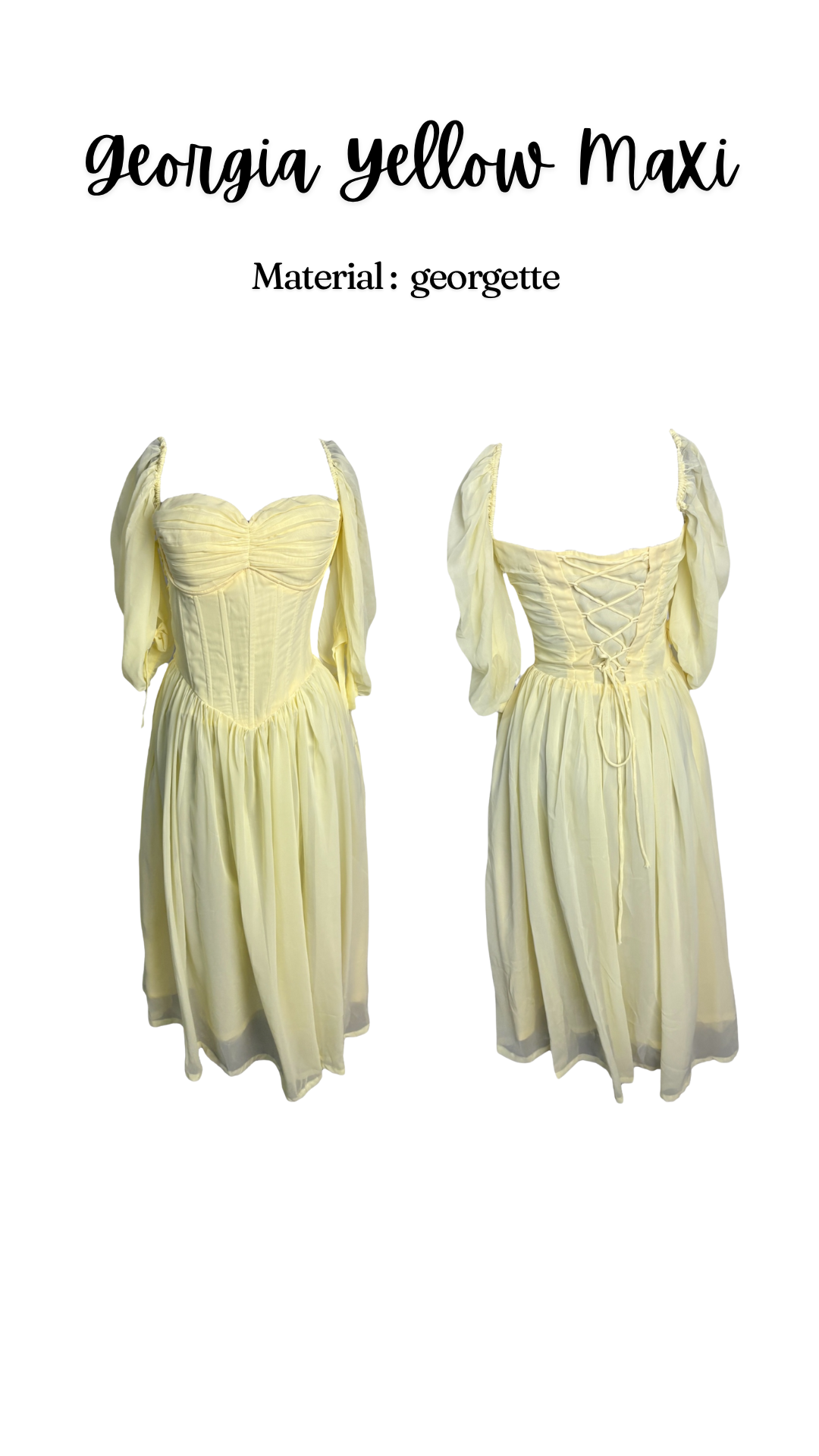 Georgia Yellow Maxi
