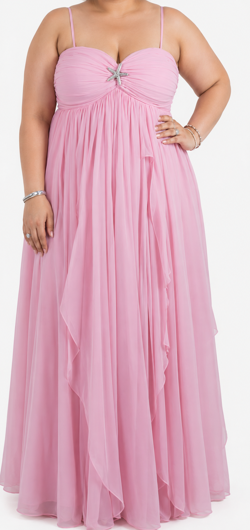 Pink Mimosa Maxi