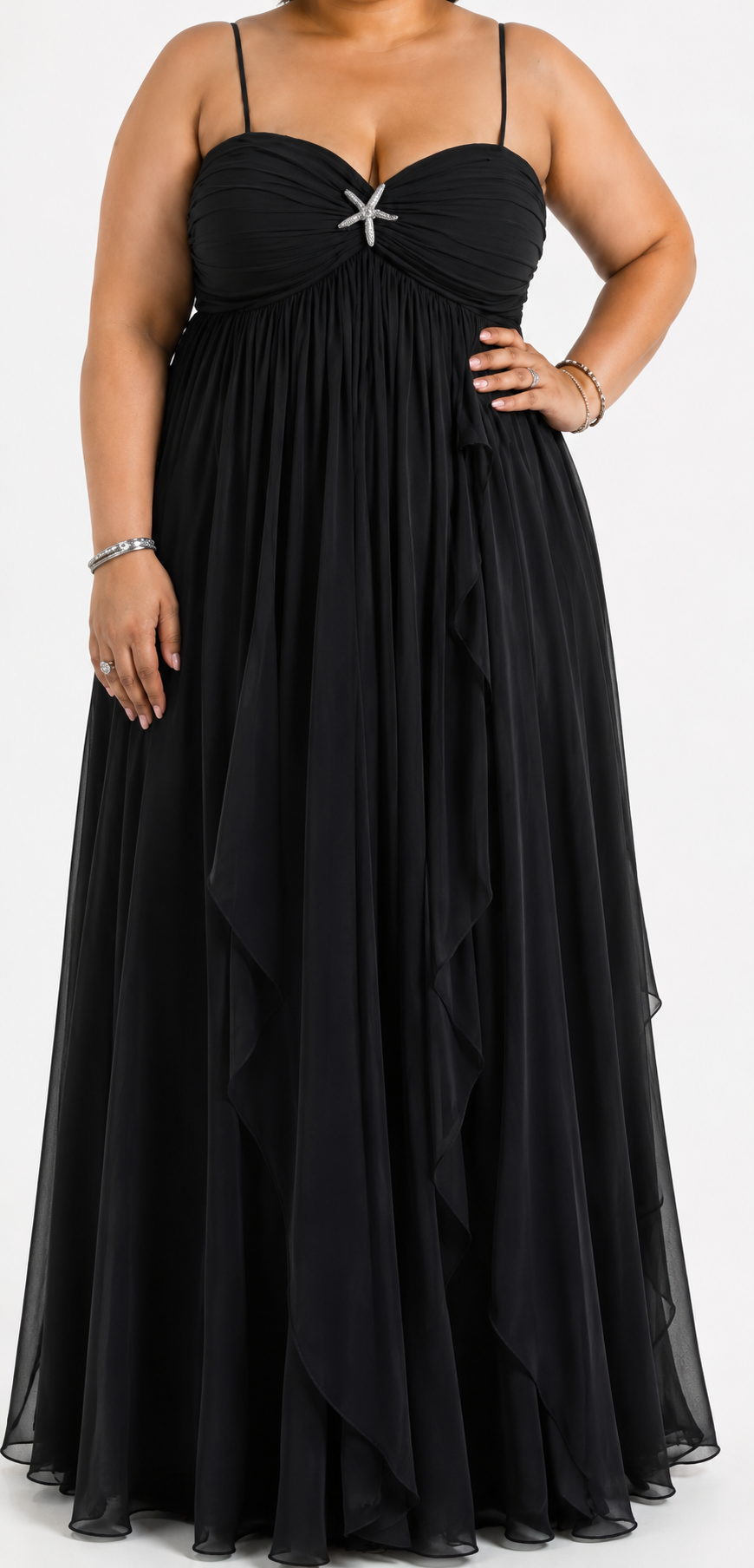 Black Mimosa Maxi
