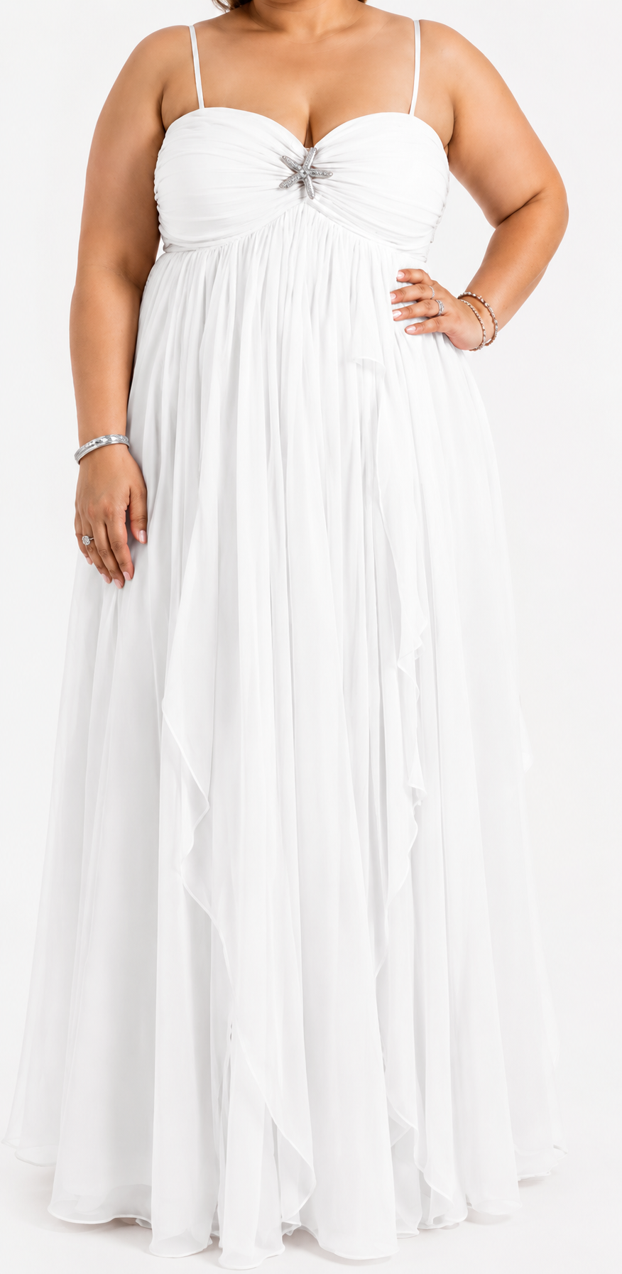 White Mimosa Maxi