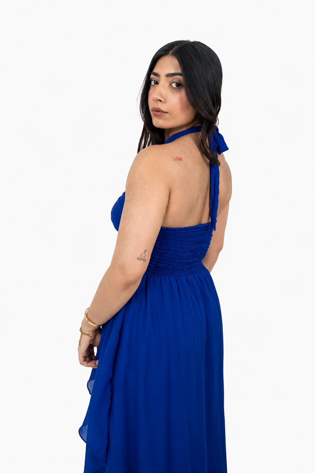 Royal Blue Scarlet Maxi