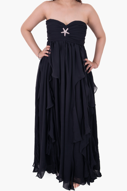 Black Mimosa Maxi