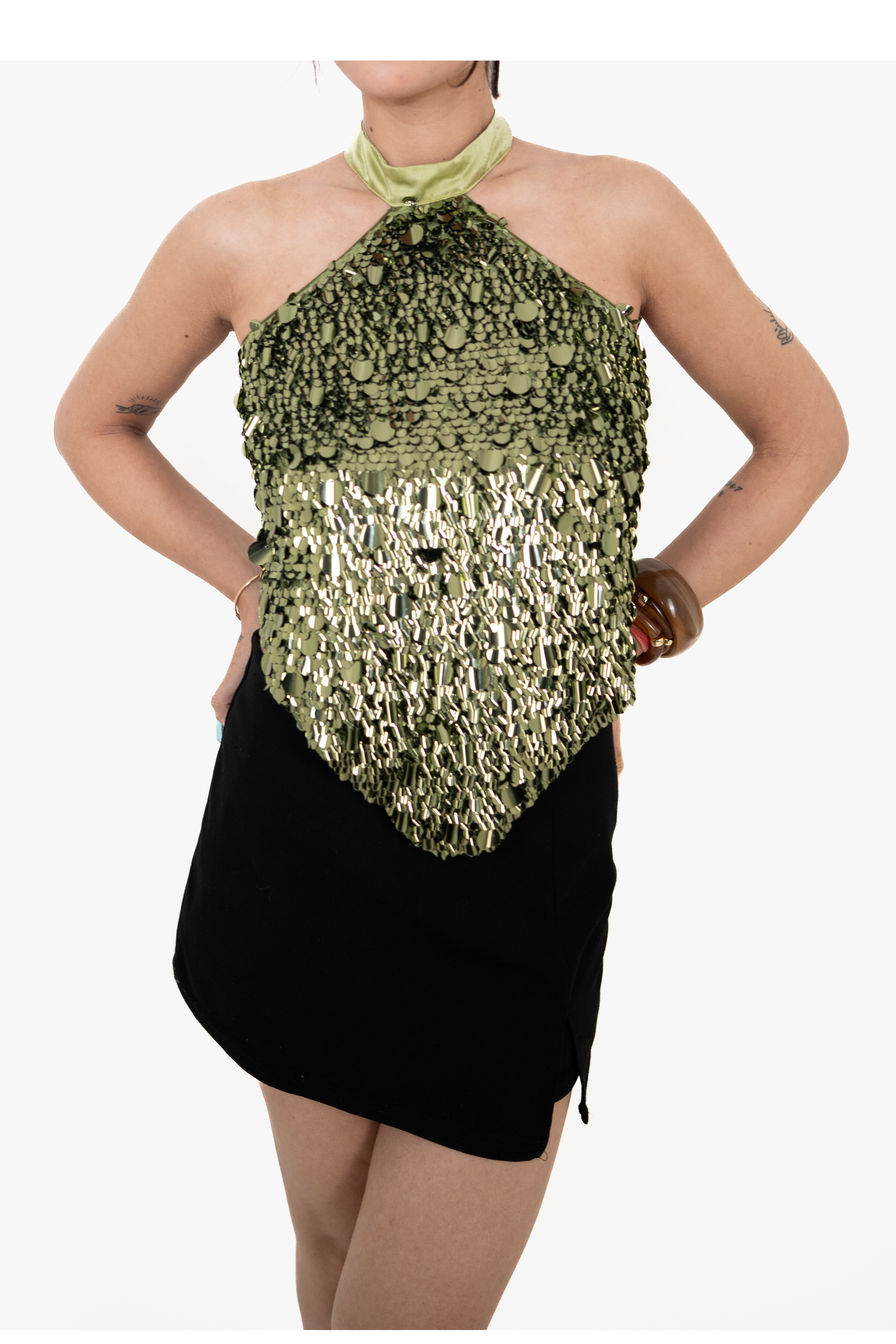 Mirage Green Top