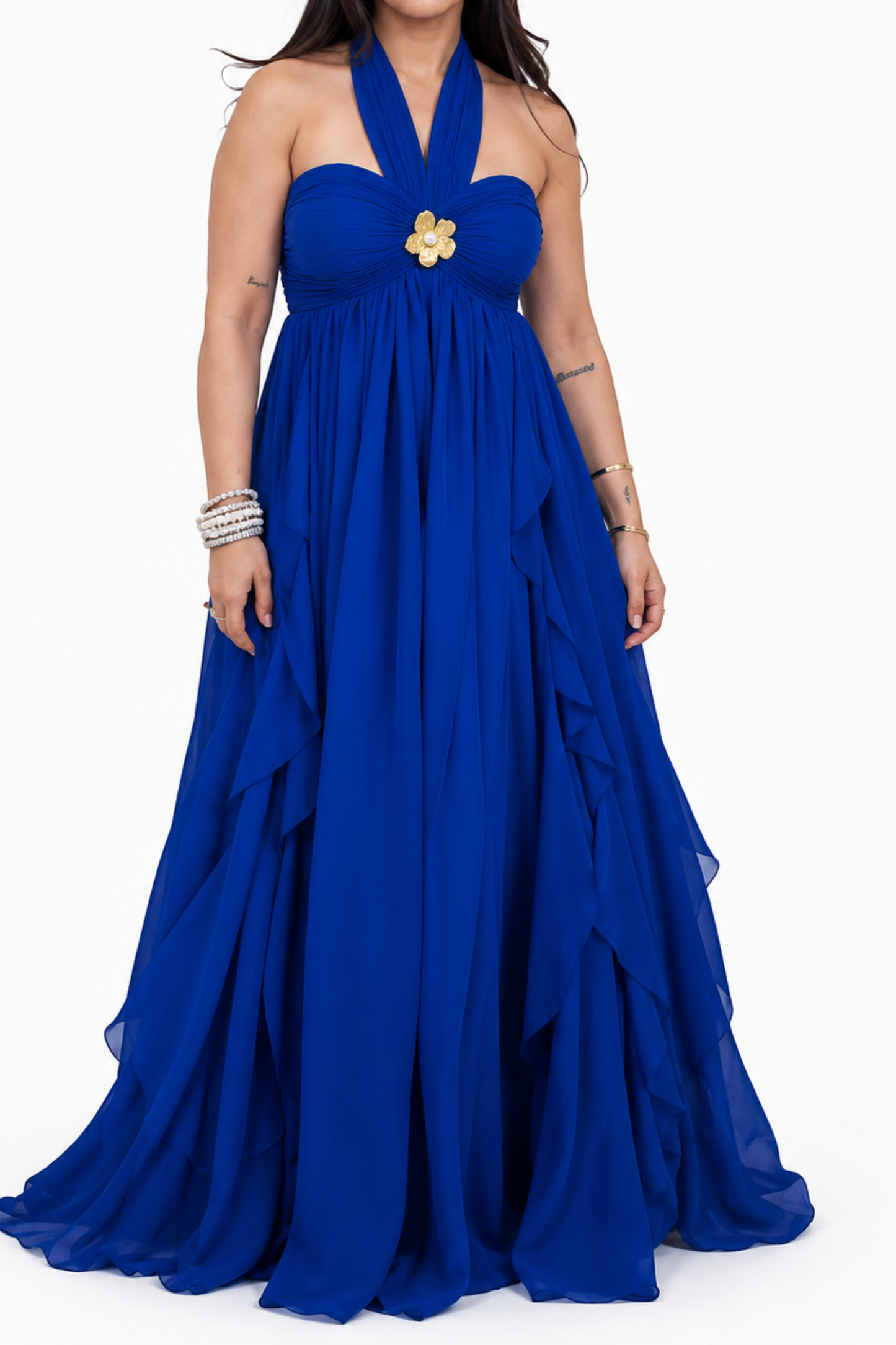 Khaki Scarlet Maxi