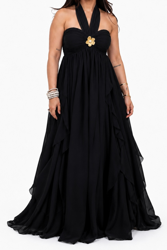 Black Scarlet Maxi