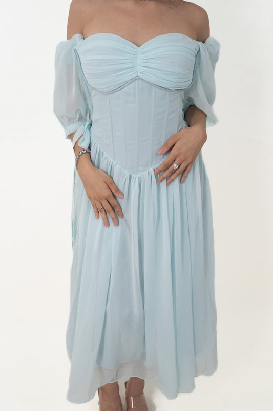 Georgia Ice Blue Maxi