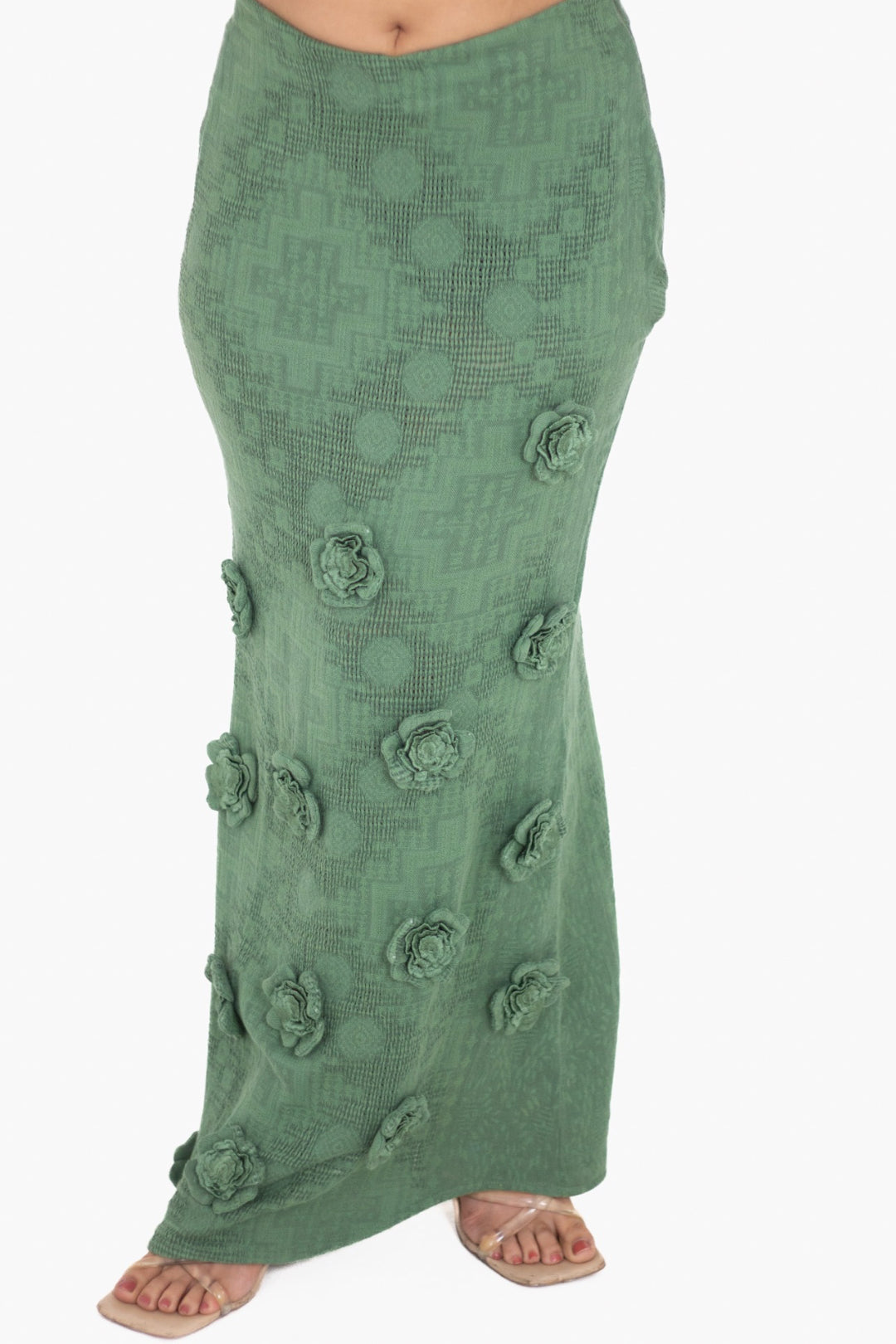 Madonna Rosette Skirt