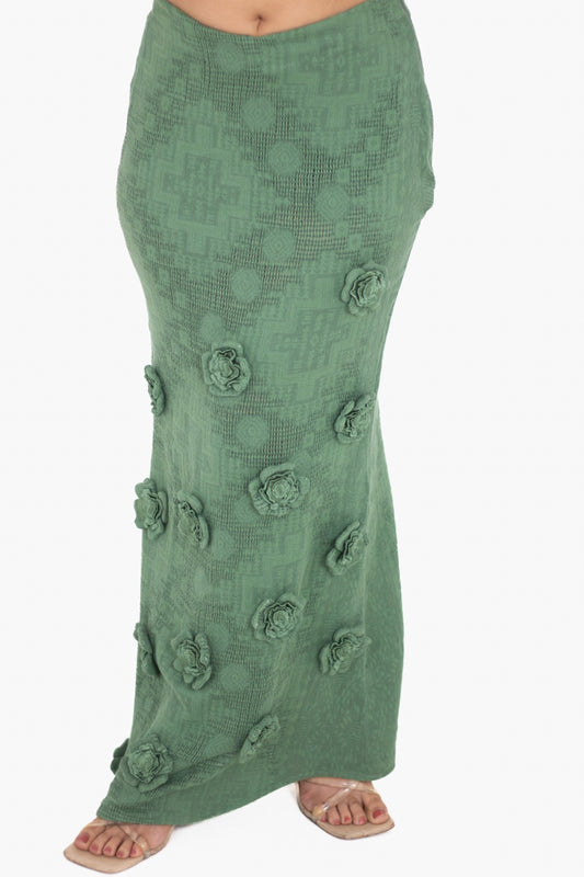 Madonna Rosette Skirt