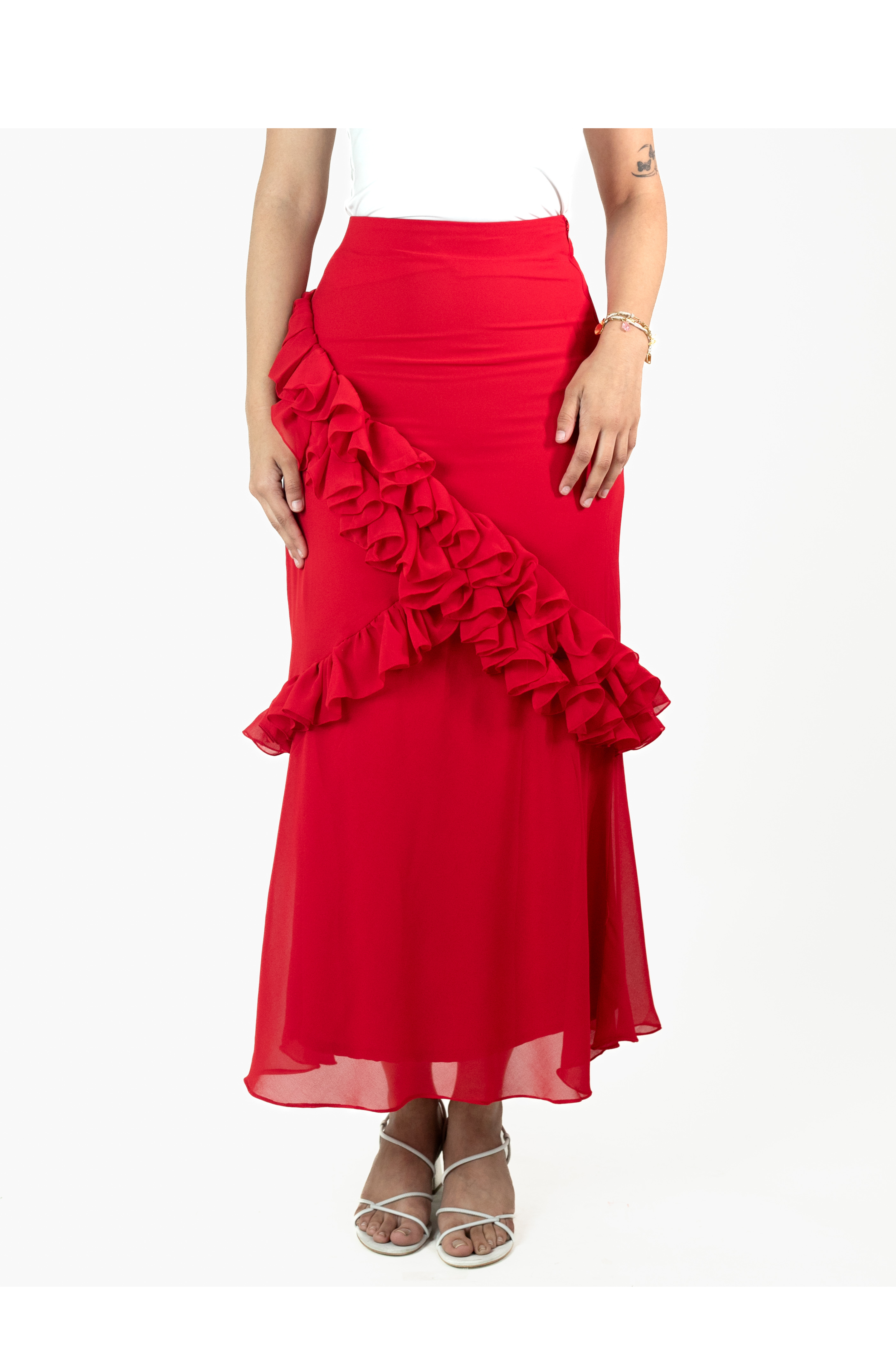 Red Koi Skirt
