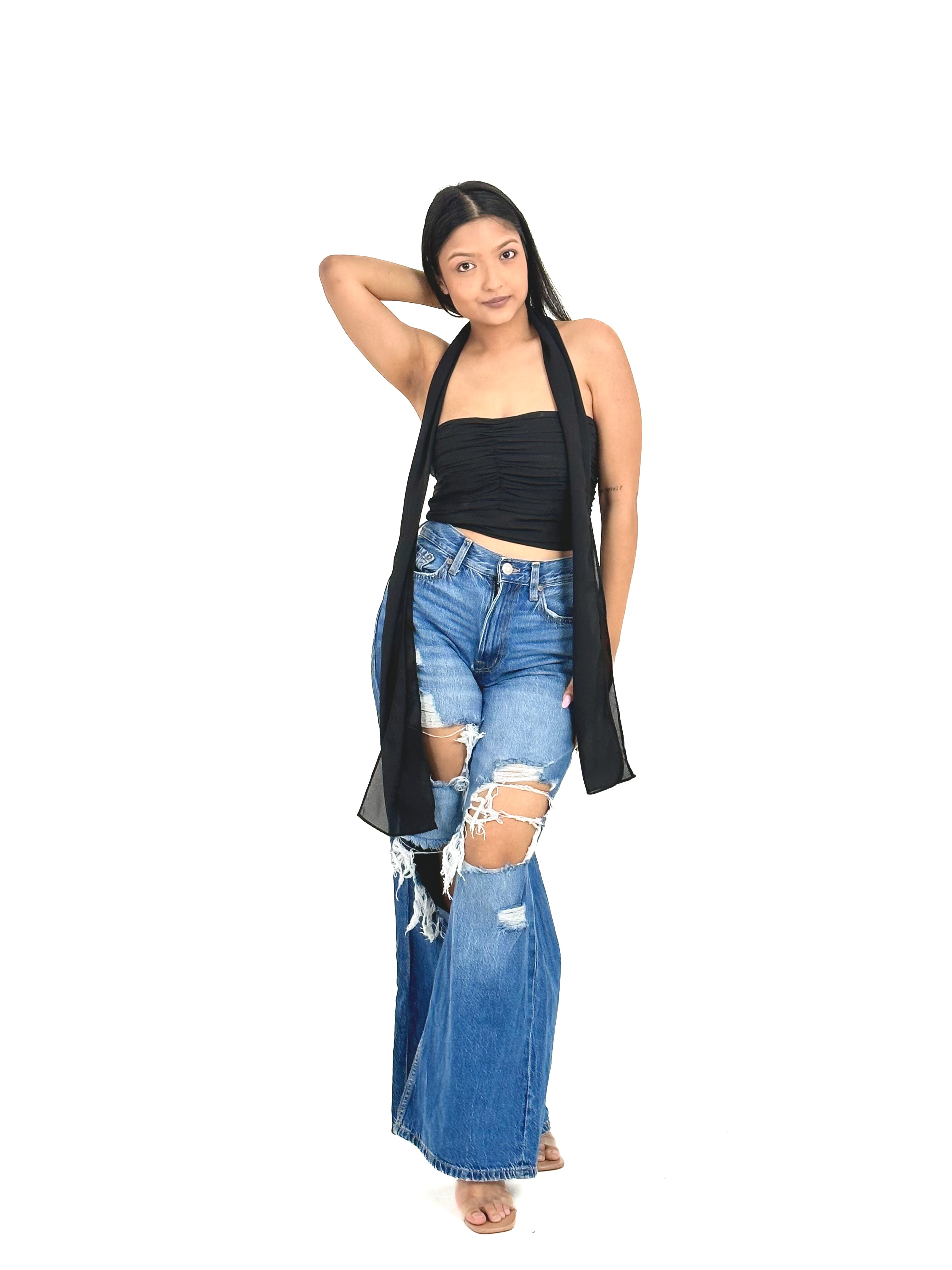 Black Koi Top