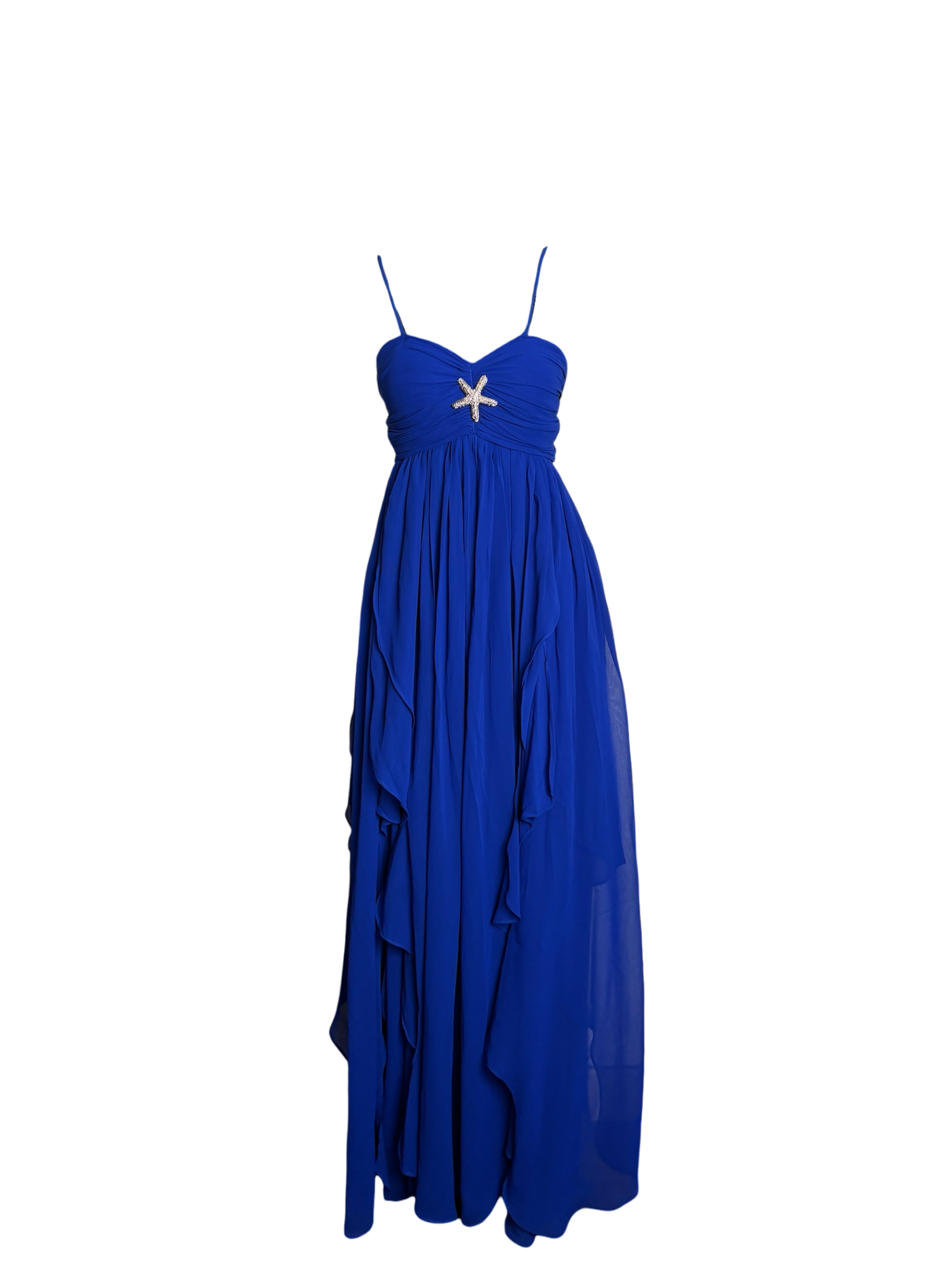 Royal Blue Mimosa Maxi