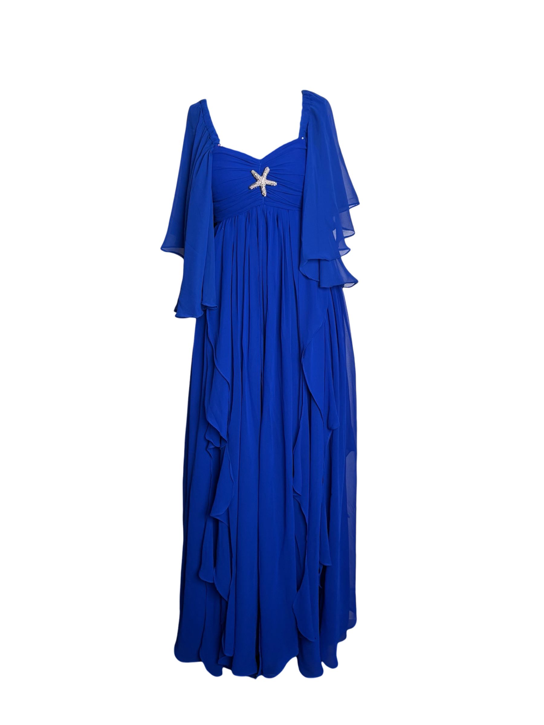 Royal Blue Mimosa Maxi