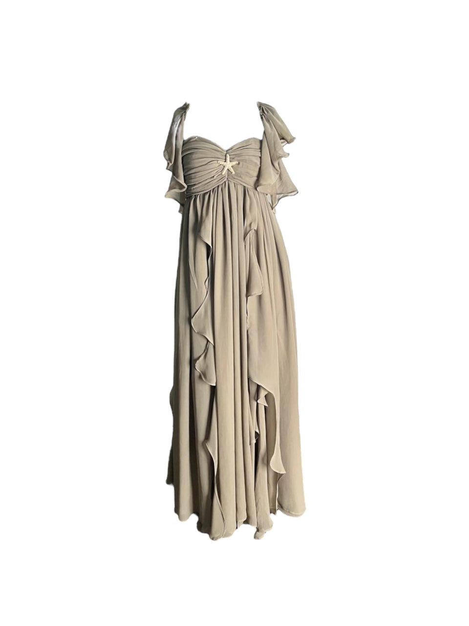 Khaki Mimosa Maxi