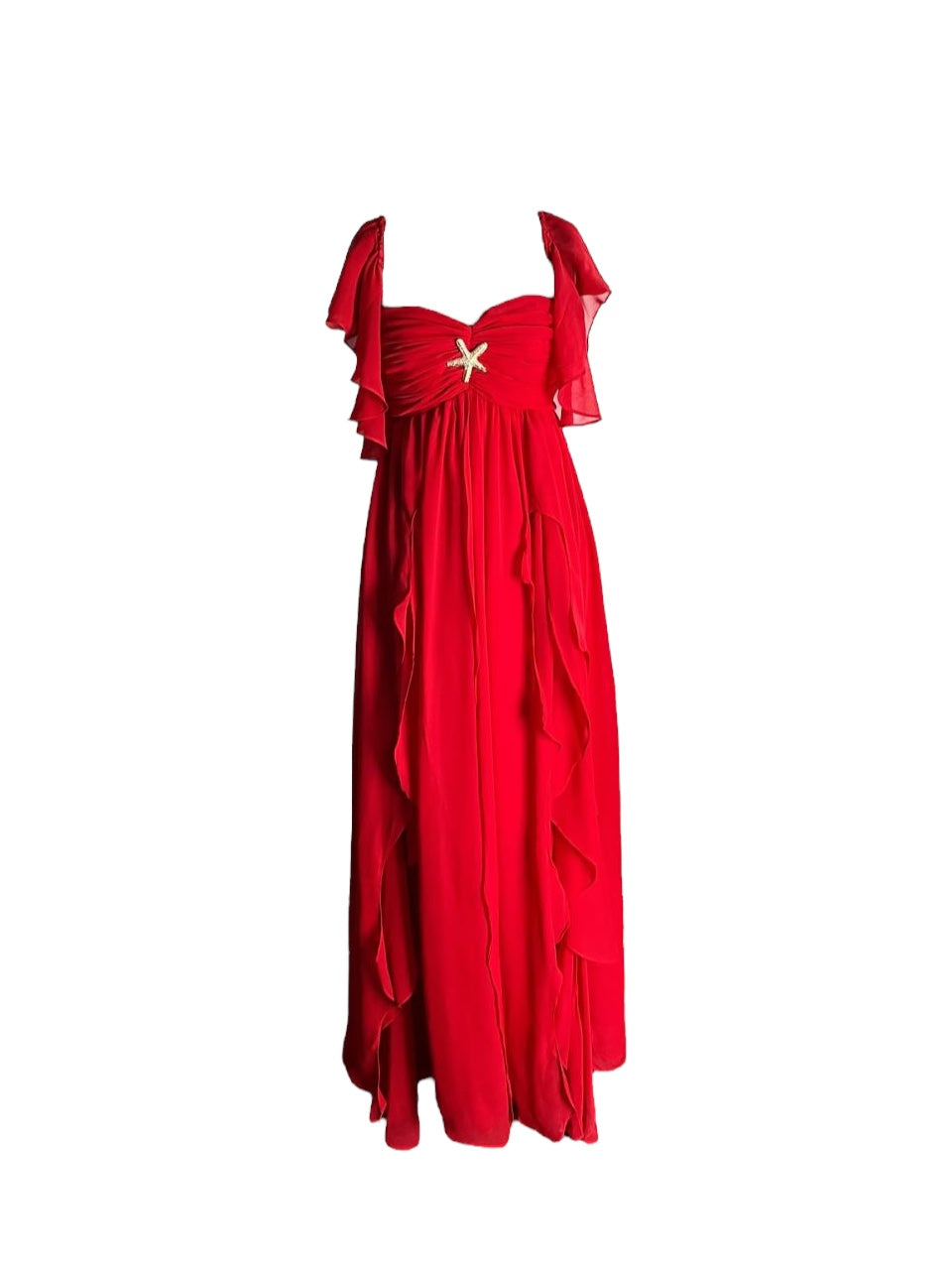 Red Mimosa Maxi