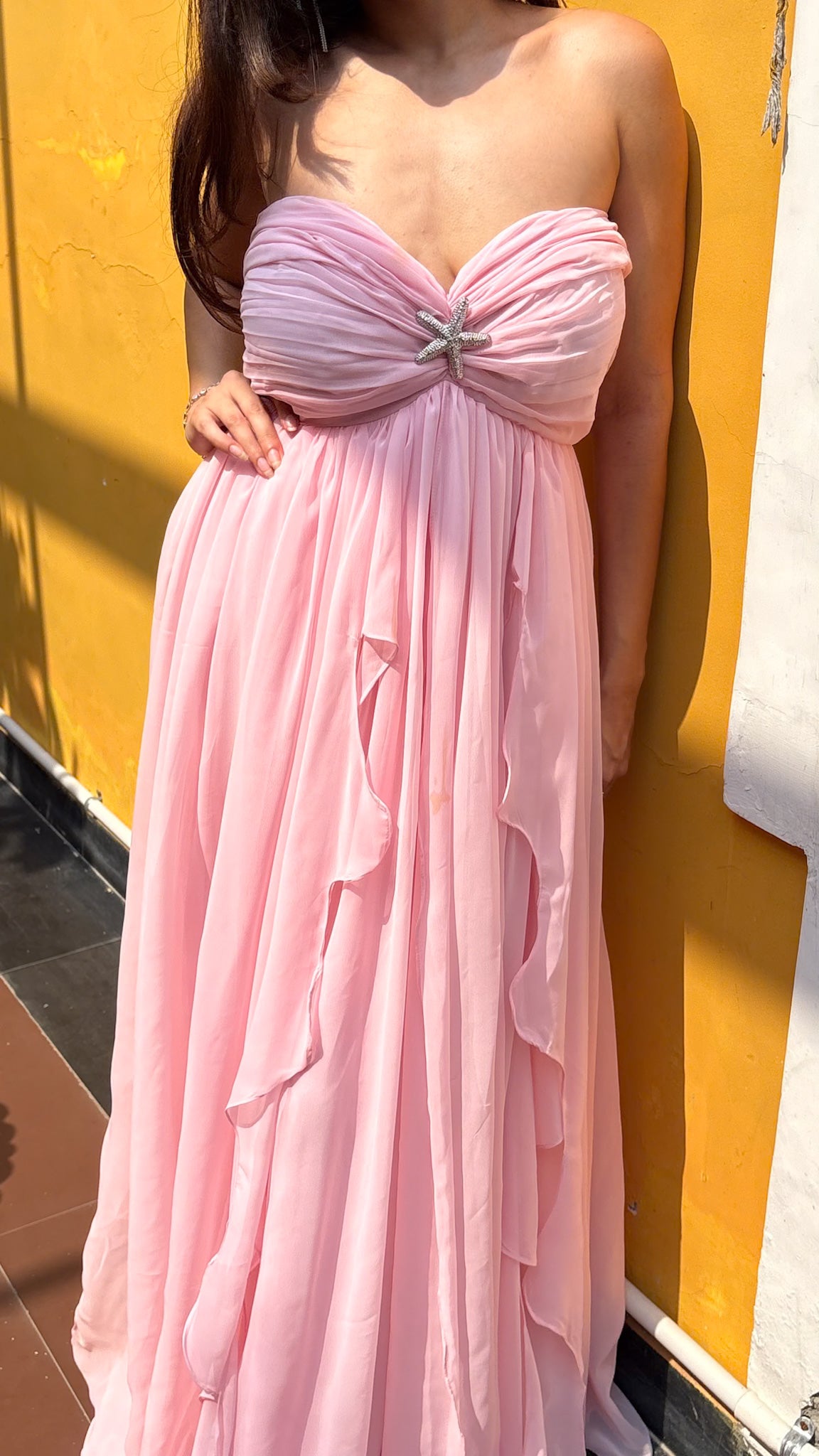 Pink Mimosa Maxi