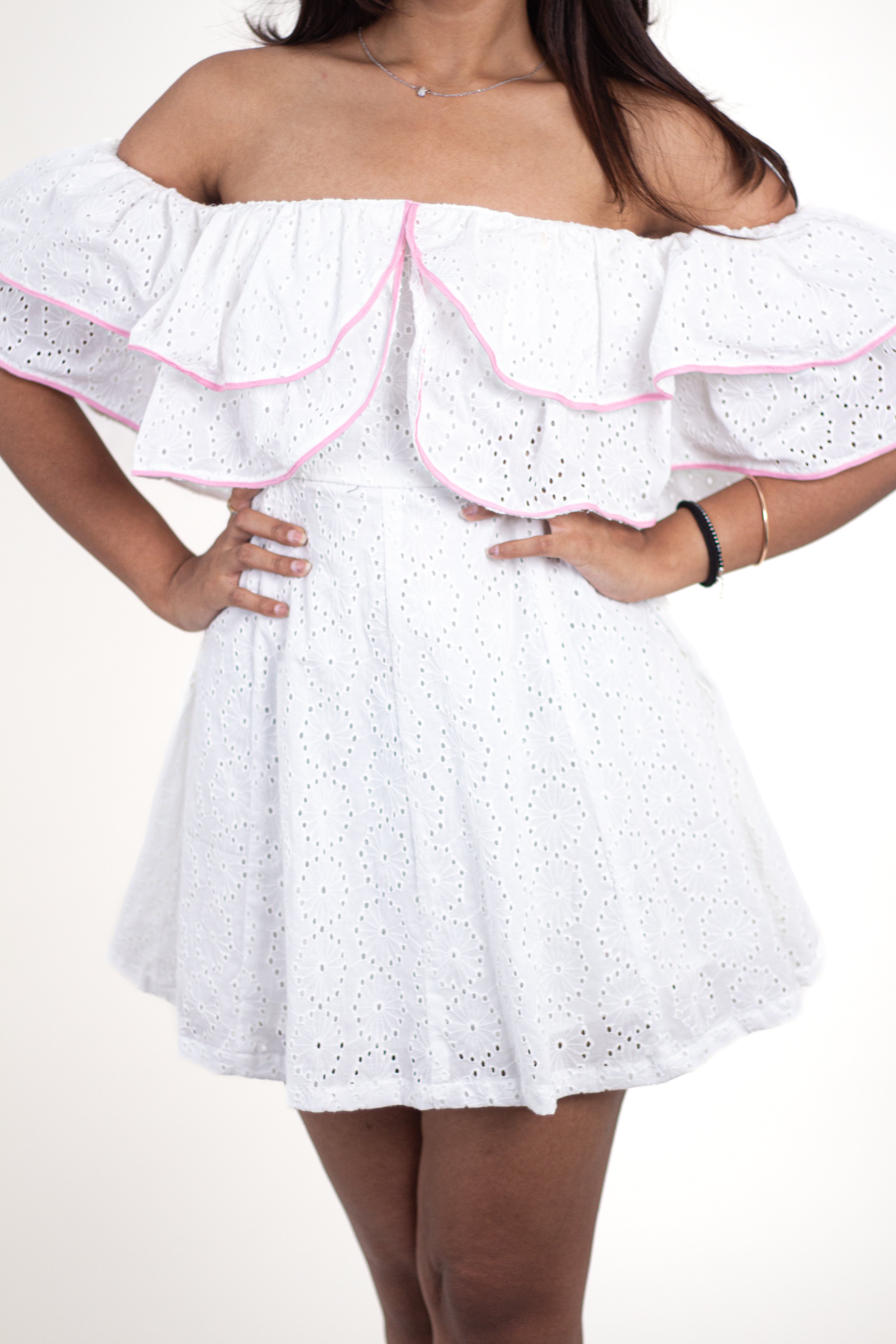 Noir Off Shoulder Dress