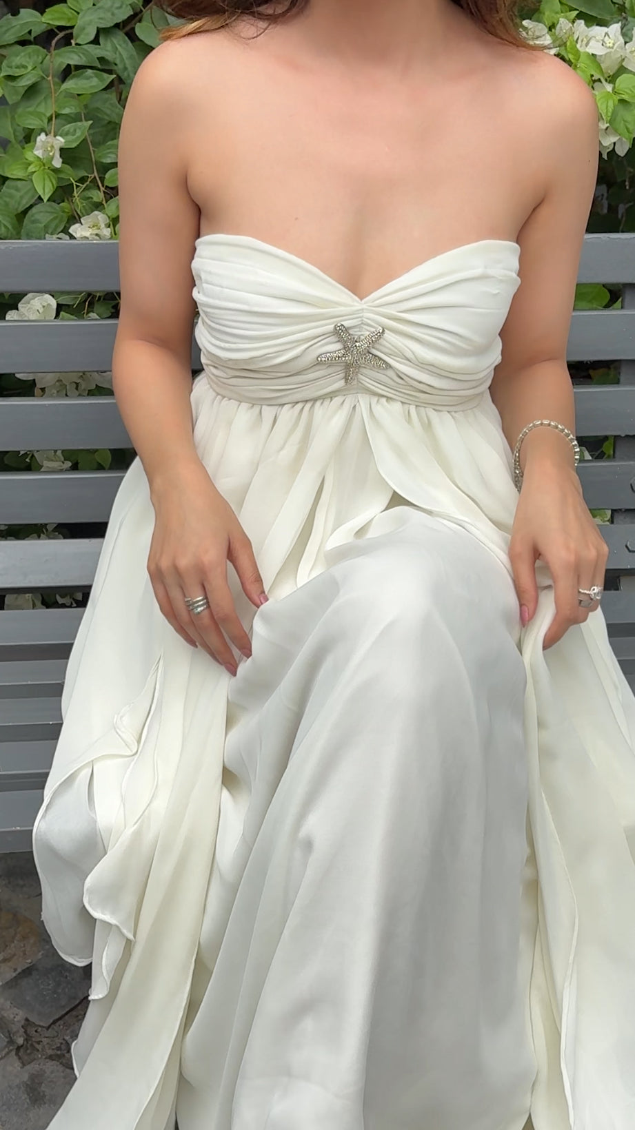 White Mimosa Maxi