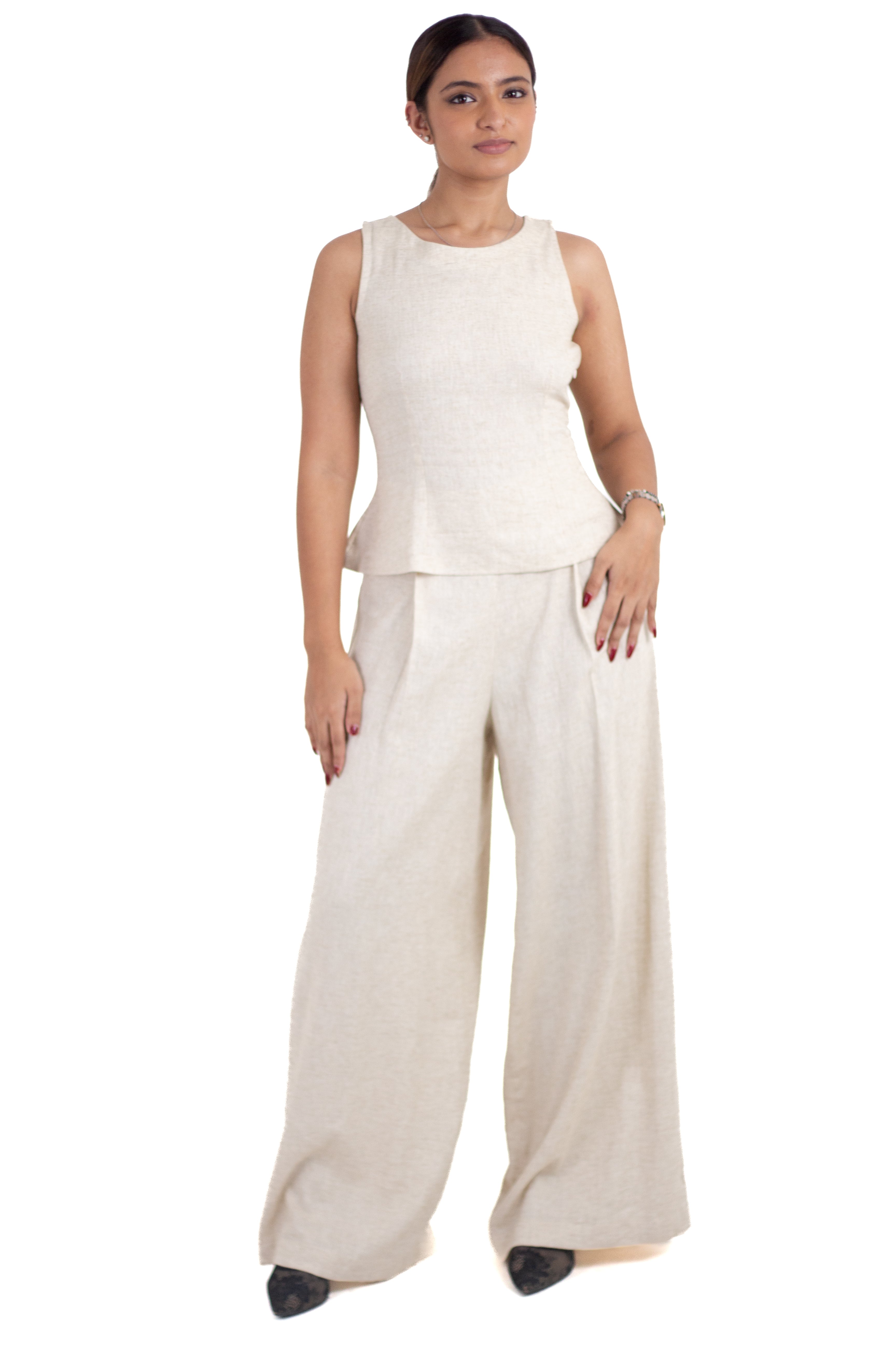 Honey Honey Beige Trouser