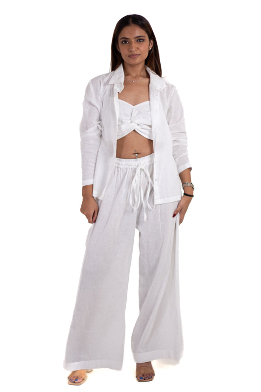 La Dolce Vita White PJs