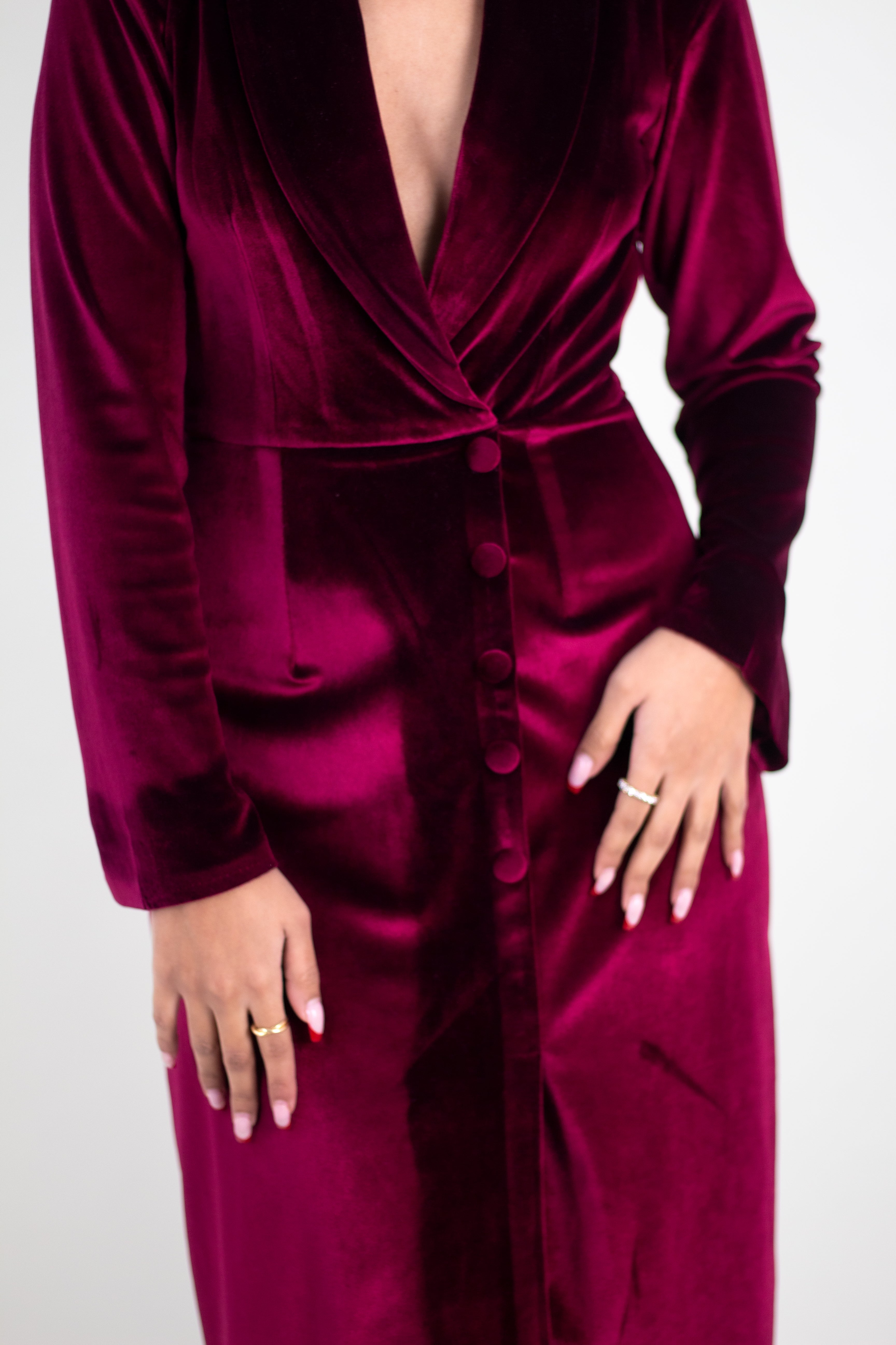 Velvet Blush Maxi