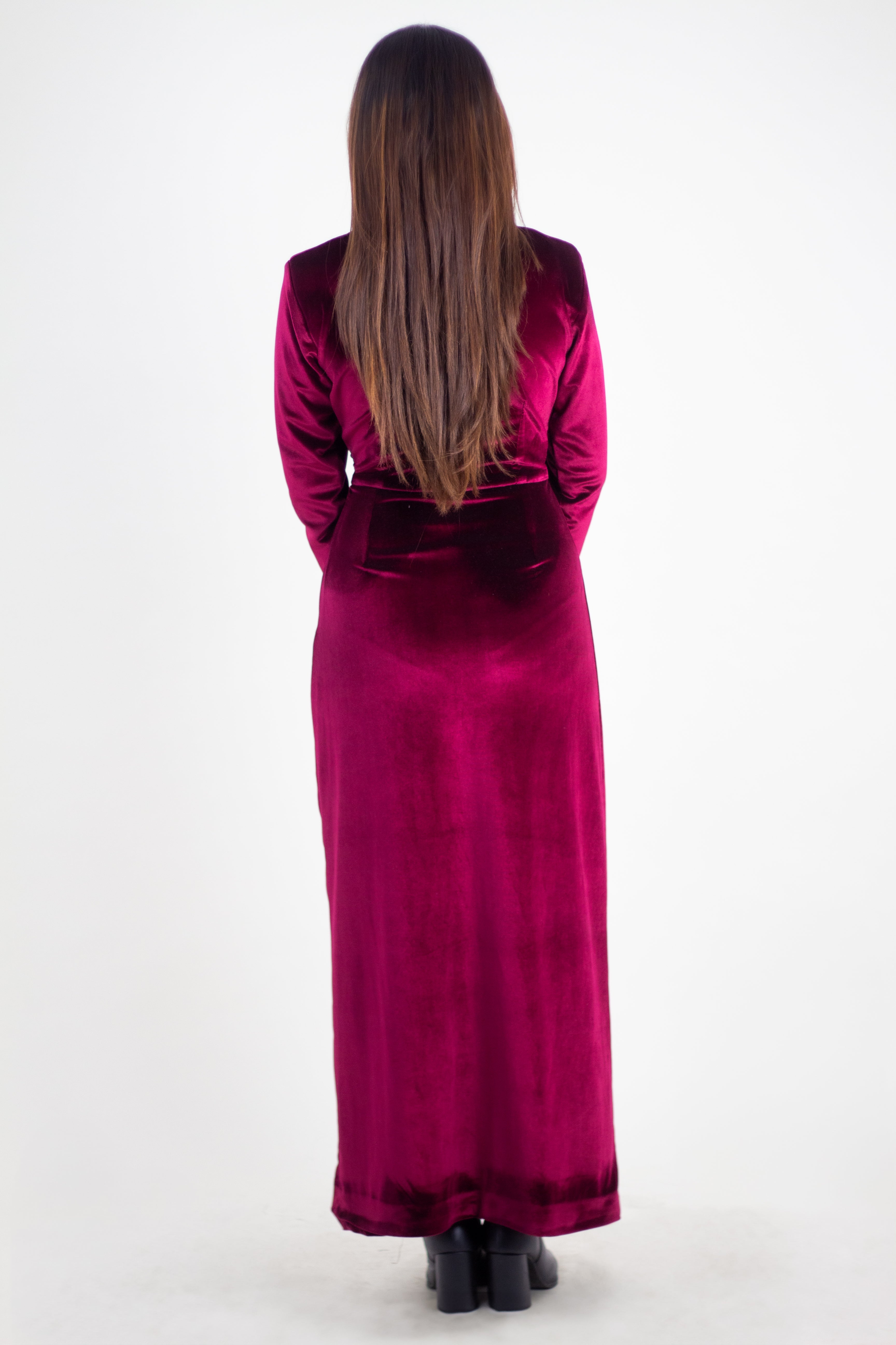 Velvet Blush Maxi