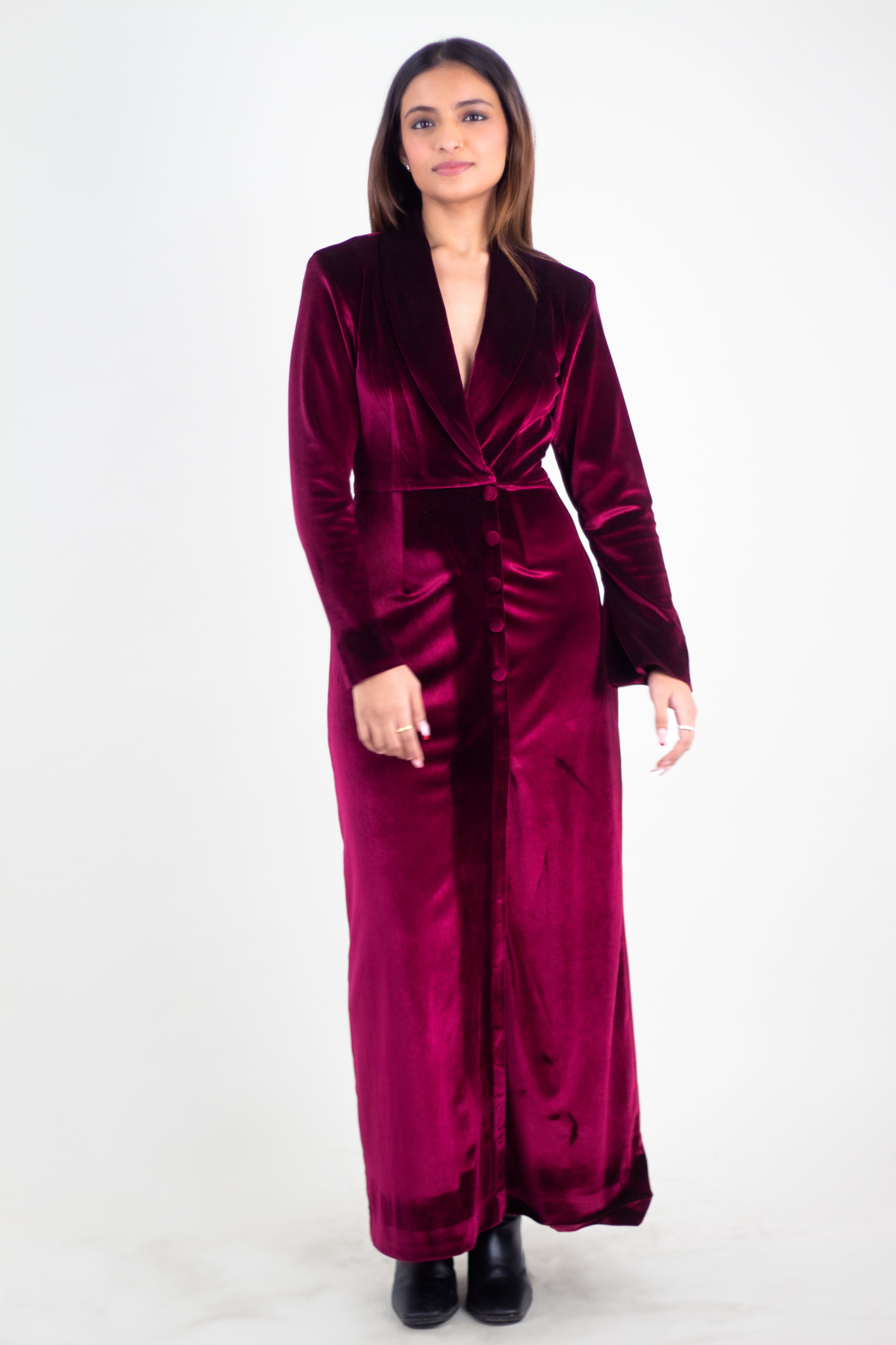 Velvet Blush Maxi