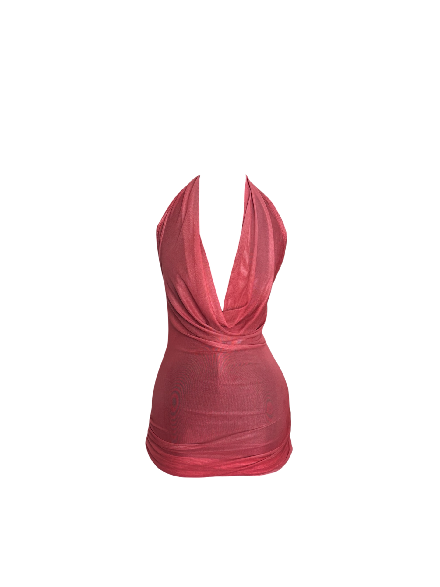 Rose Halter Coverup