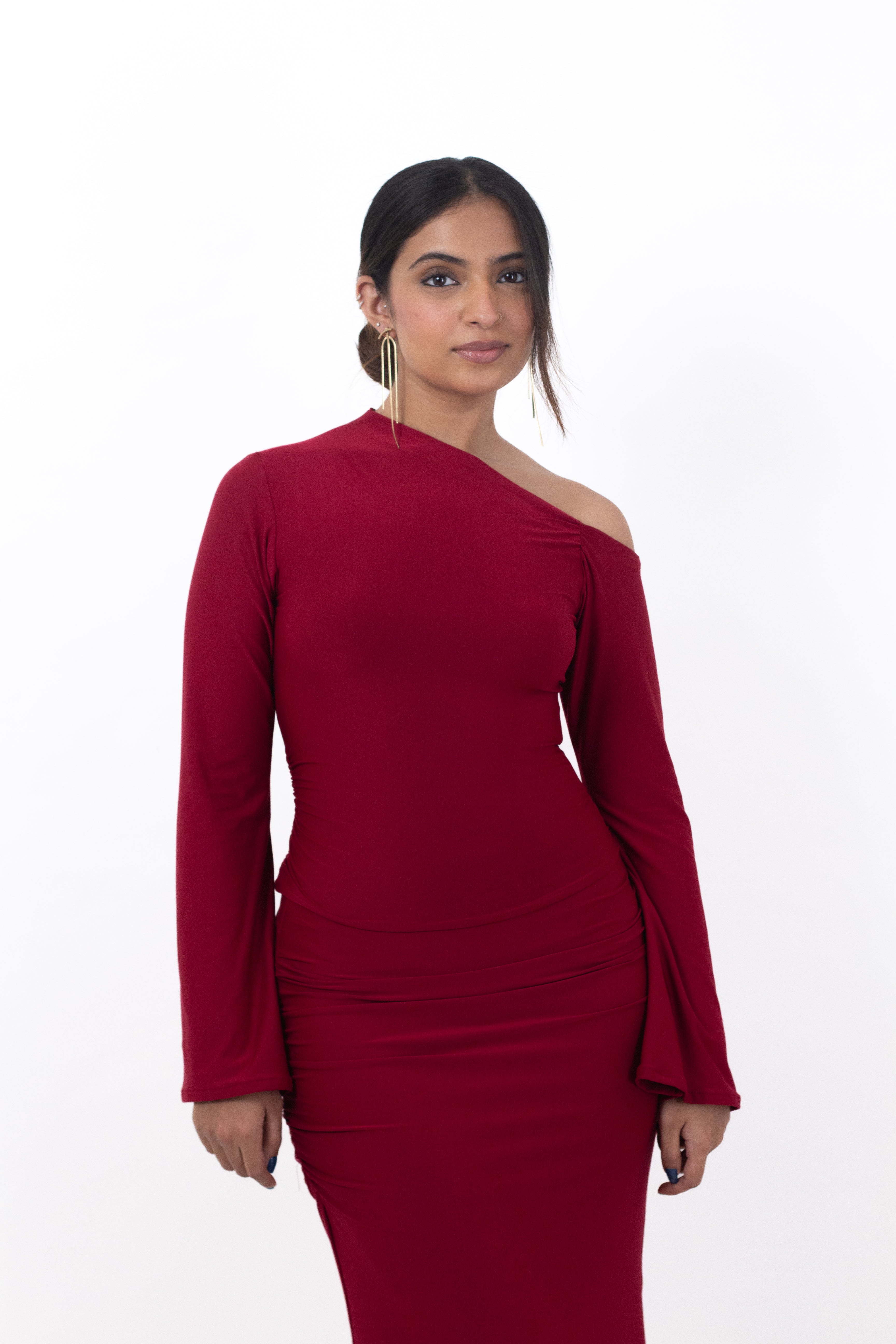 Citrus Bell Sleeves Top