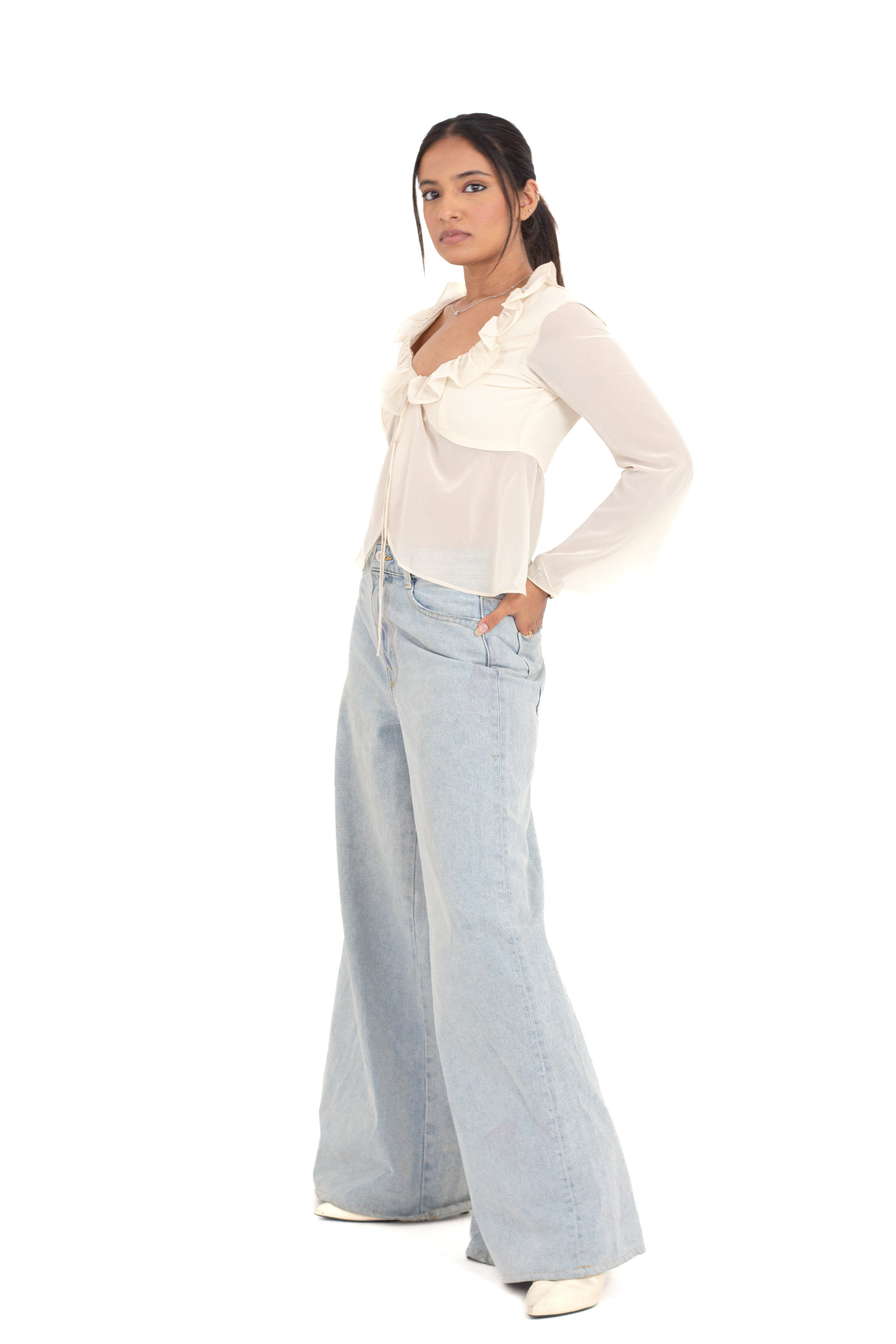 White Gia Top