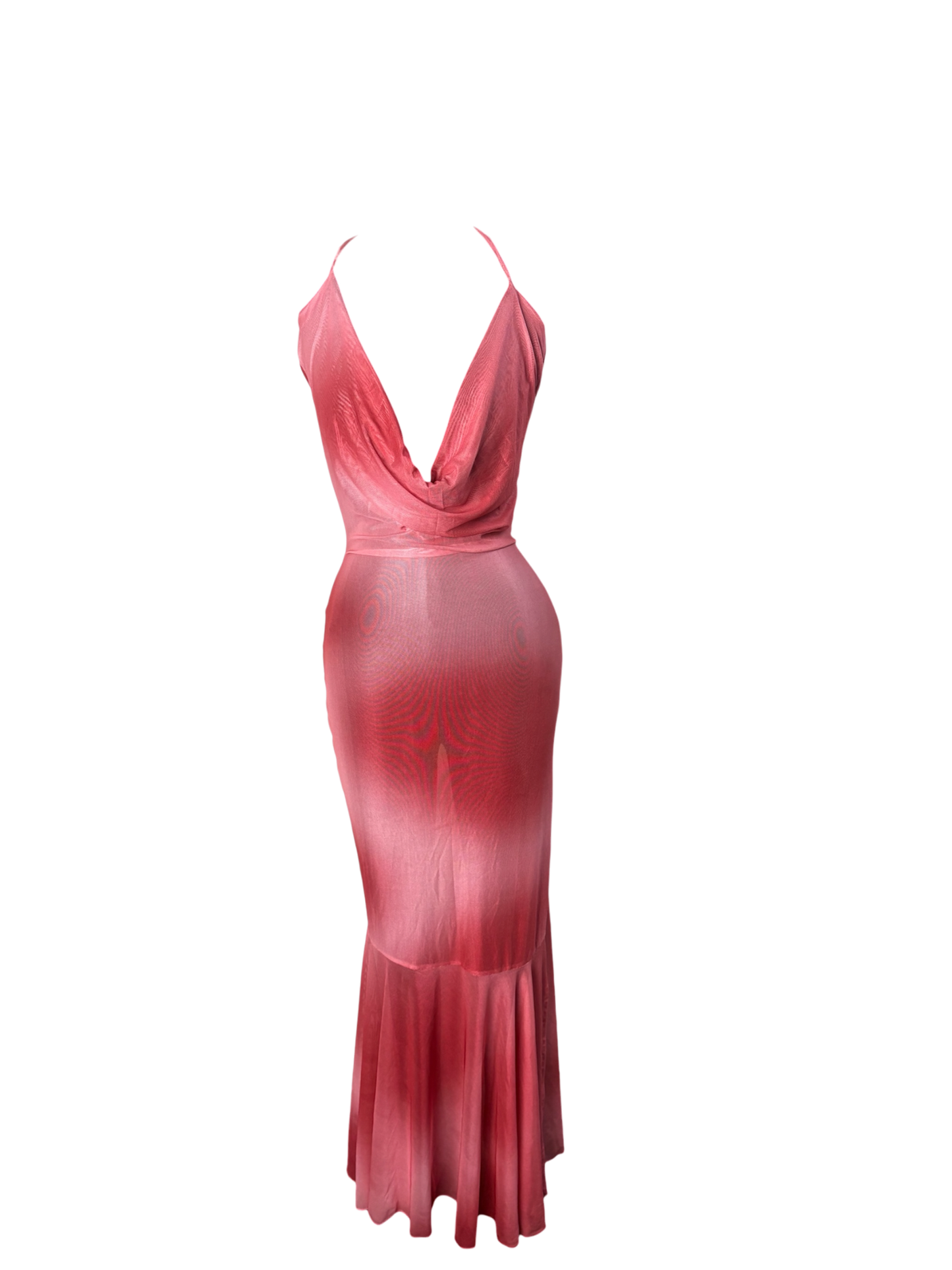 Rose Maxi Coverup