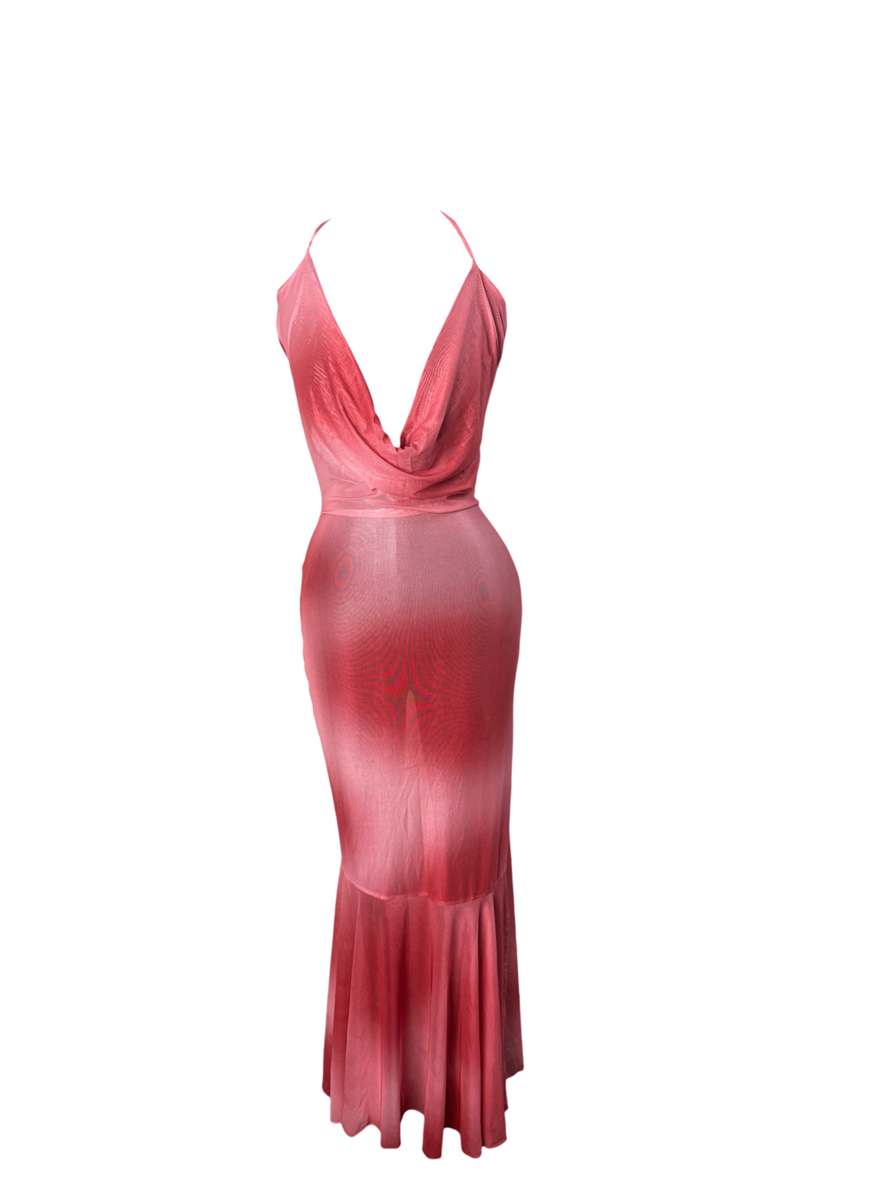 Rose Maxi Coverup