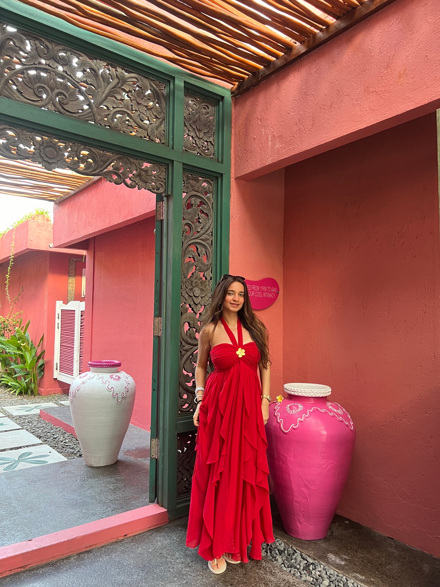 Red Scarlet Maxi