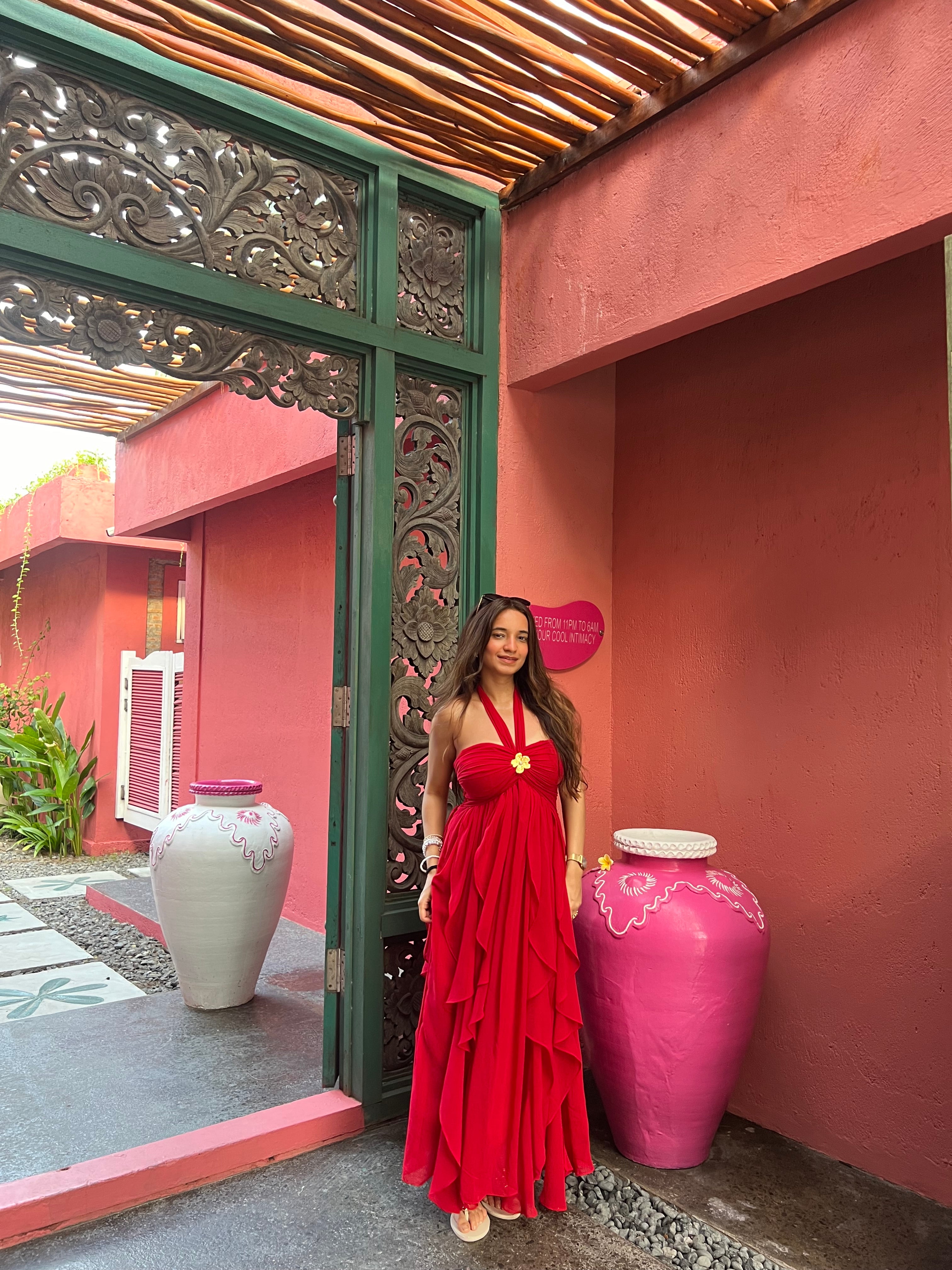 Red Scarlet Maxi