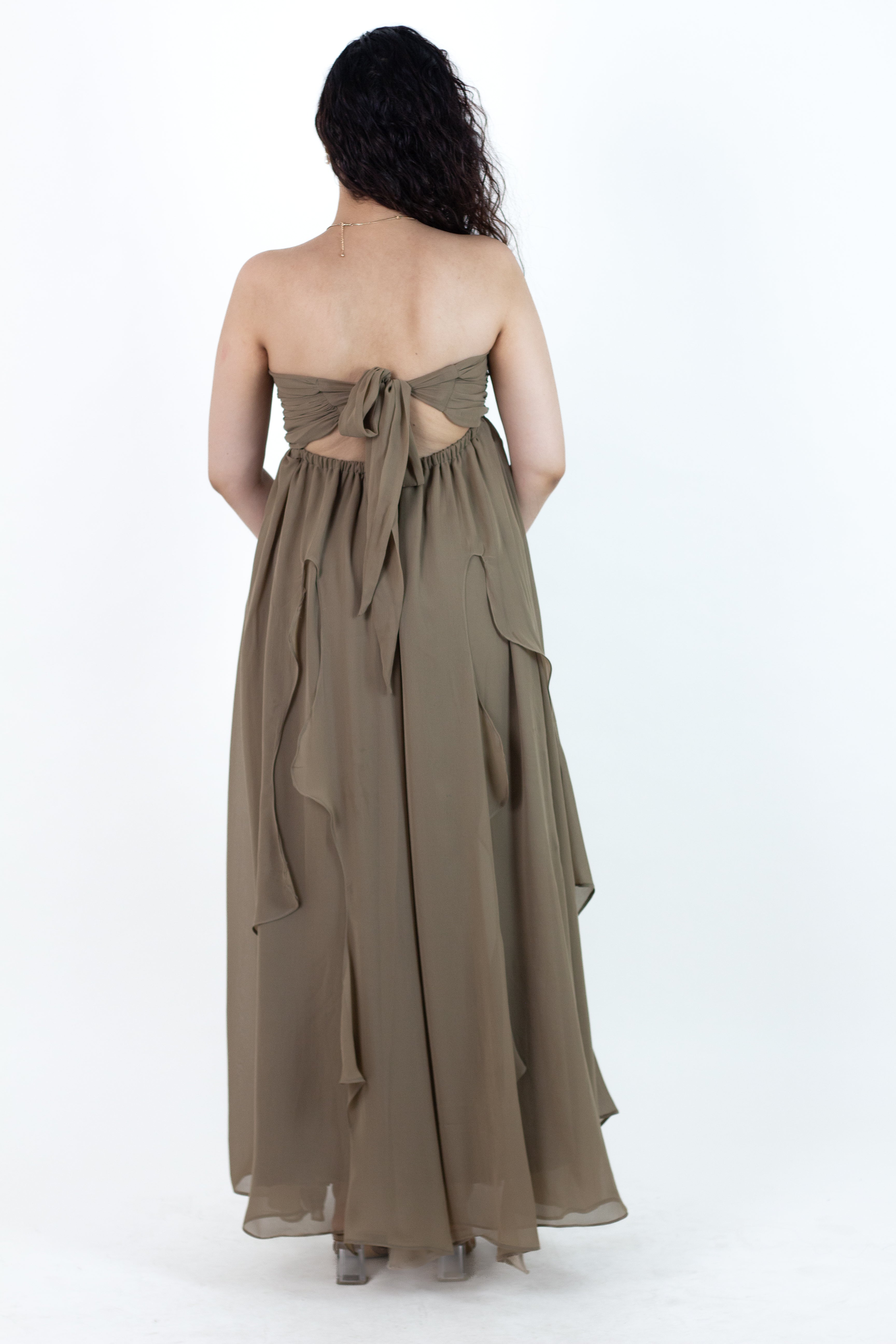 Khaki Mimosa Maxi